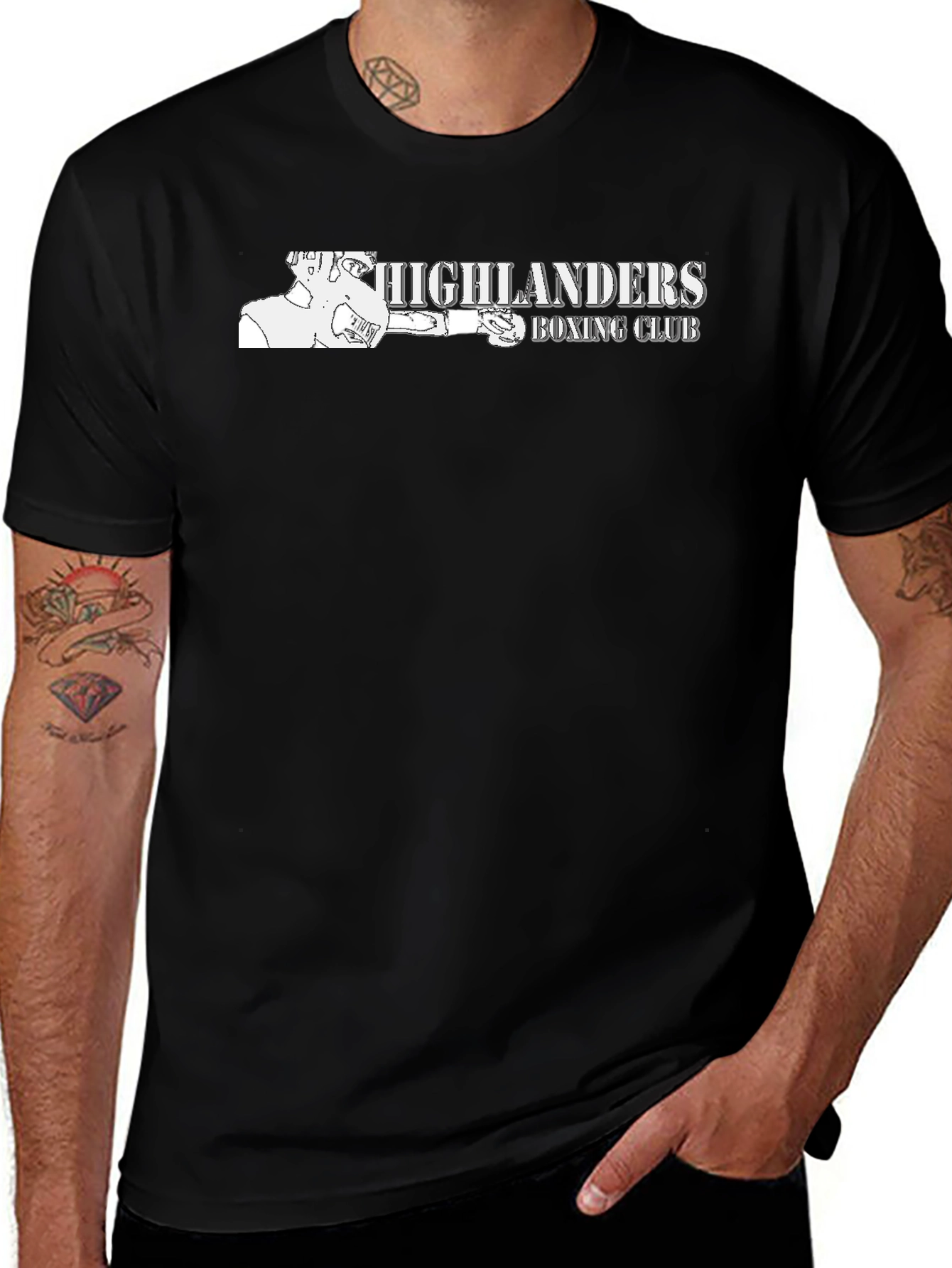 Variant 8 of Highlanders Boxing Club Graphic T-Shirt