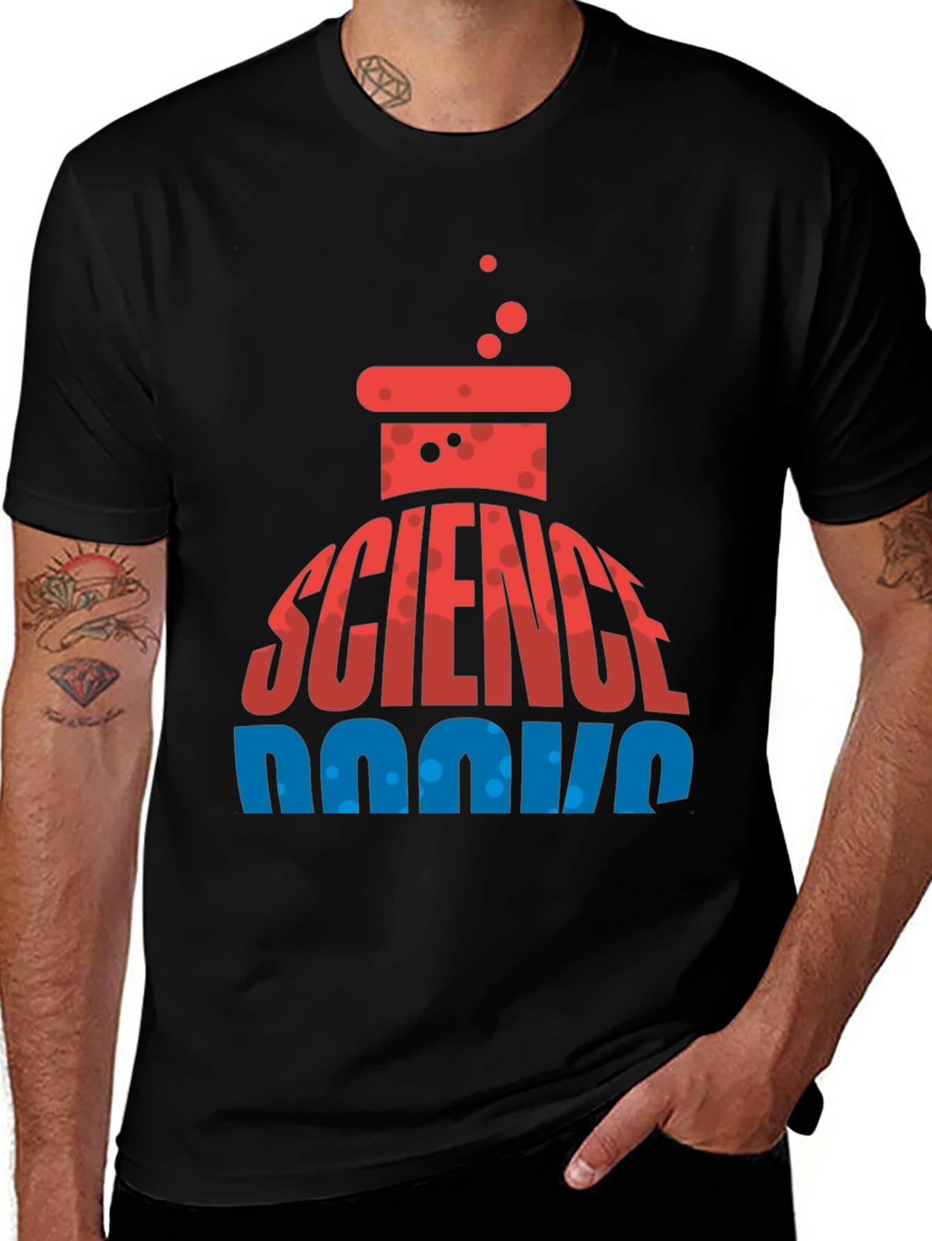 Variant 12 of Science Books Graphic T-Shirt