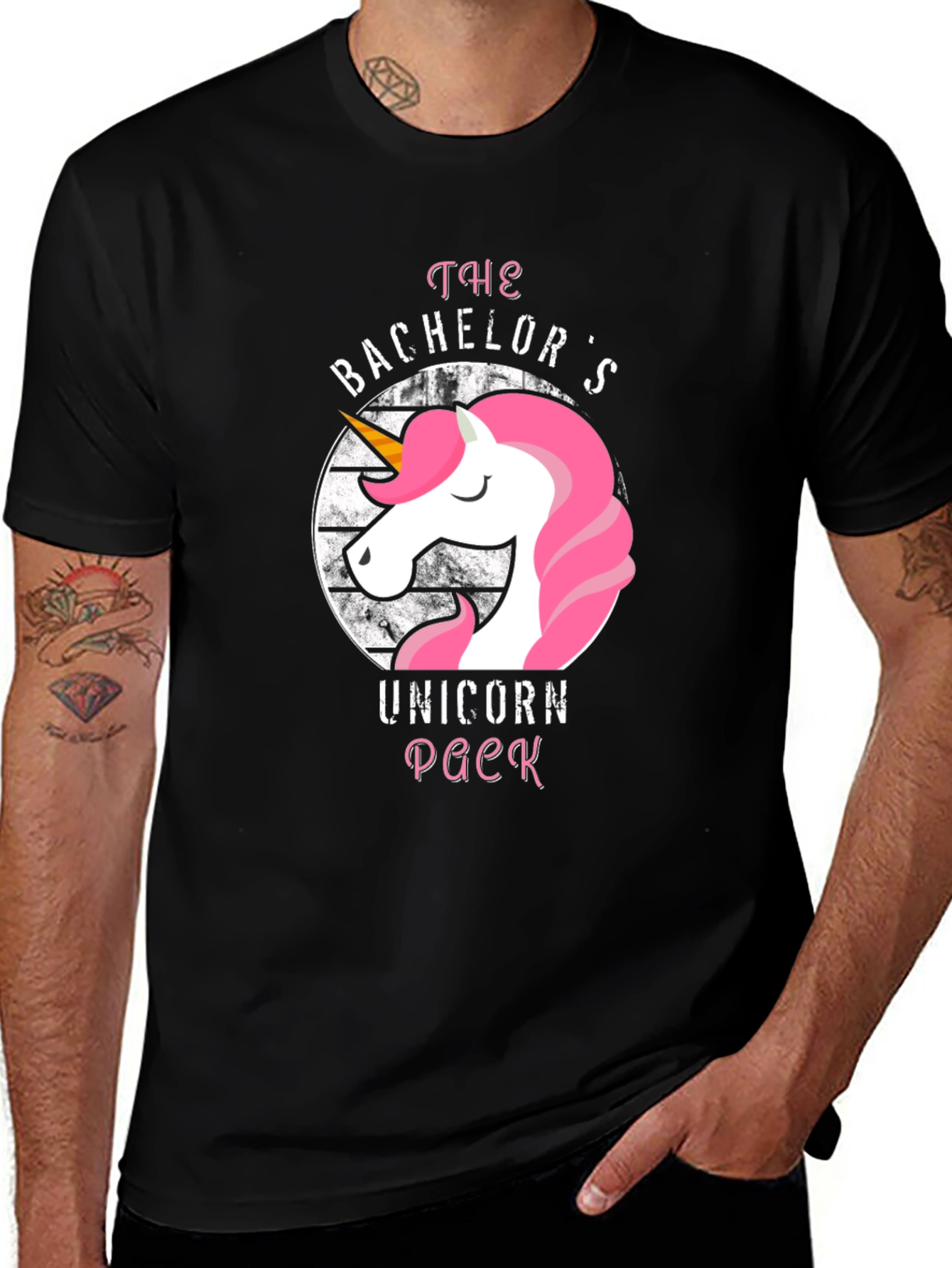 Variant 22 of Bachelor's Unicorn Pack T-Shirt