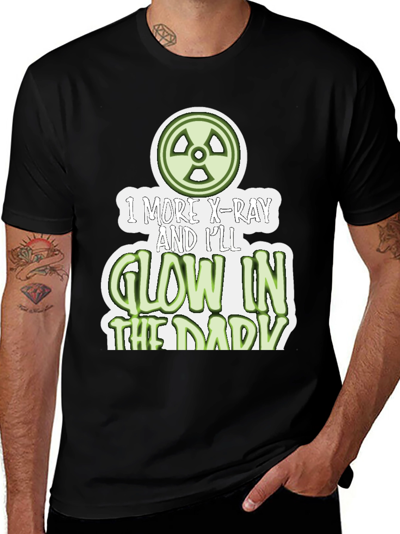 Variant 15 of Glow in the Dark X-Ray Humor T-Shirt