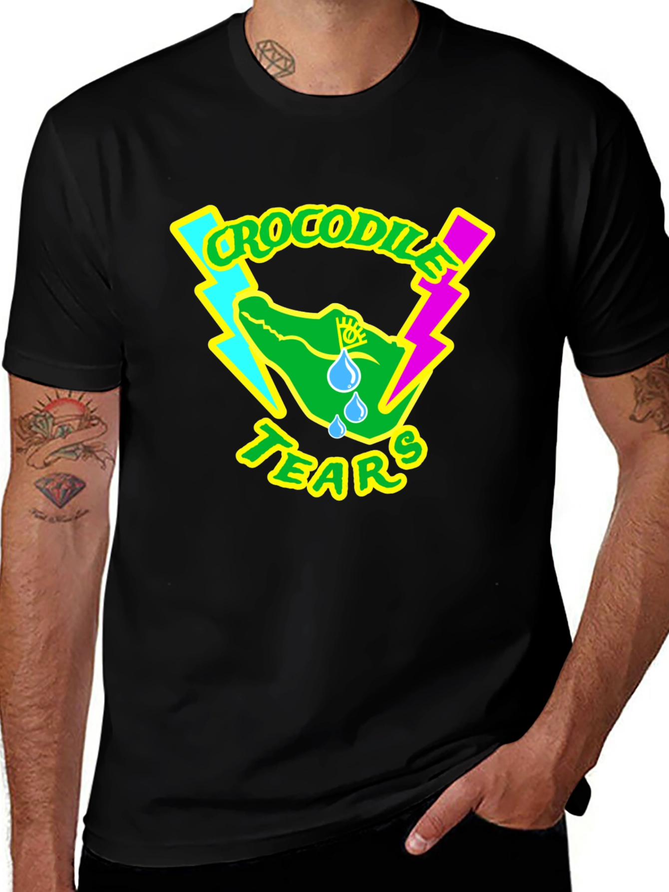 Variant 9 of Crocodile Tears Graphic T-Shirt