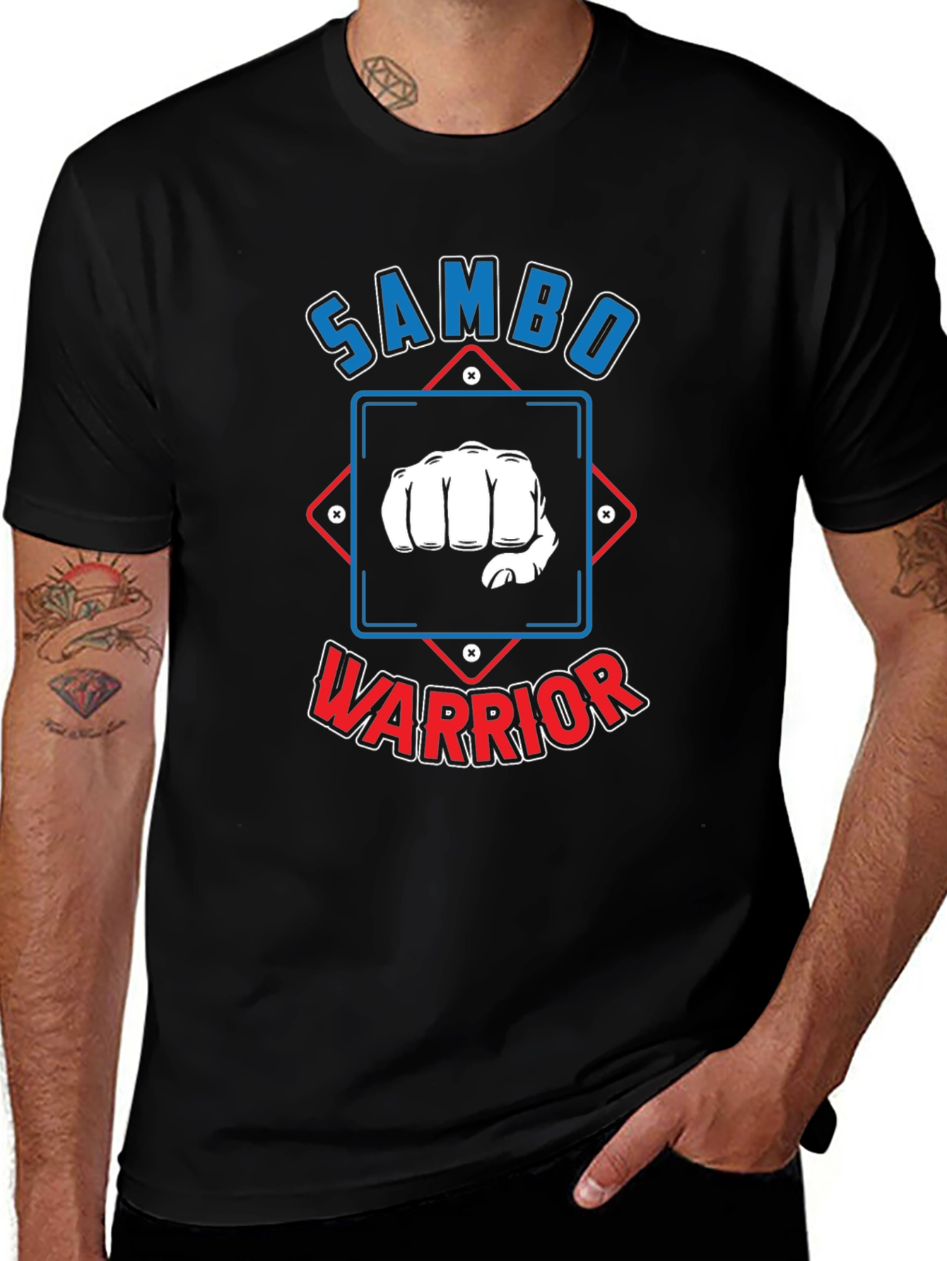 Variant 9 of Sambo Warrior Graphic T-Shirt