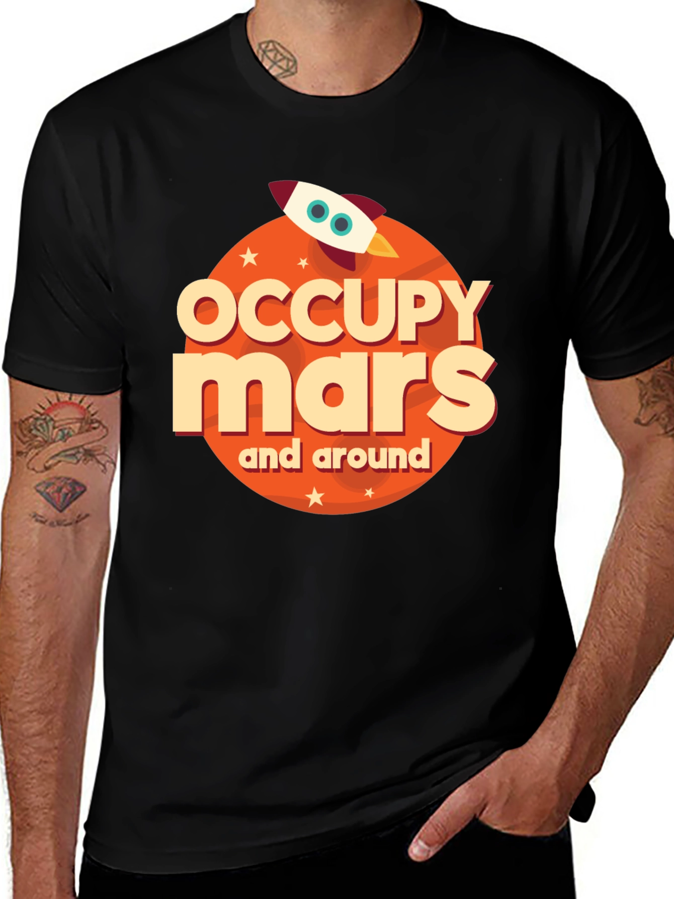 Variant 29 of Occupy Mars Graphic Tee