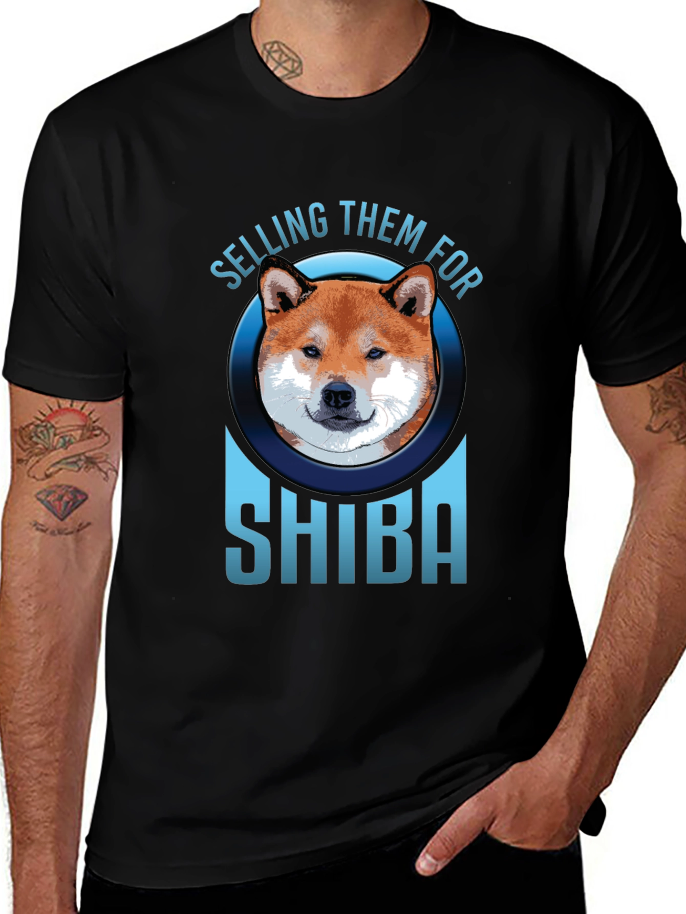 Shiba Inu Cryptocurrency T-Shirt - Selling Them For Shiba