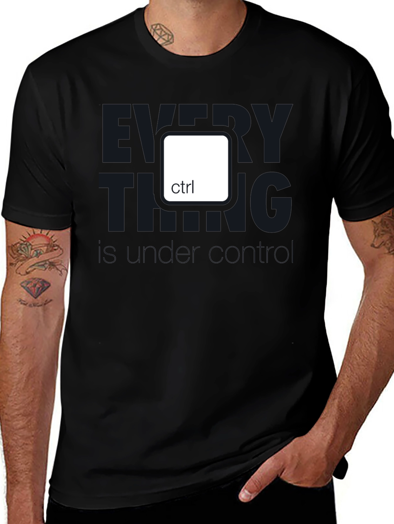Variant 5 of Control Key T-Shirt - Everything Under Control