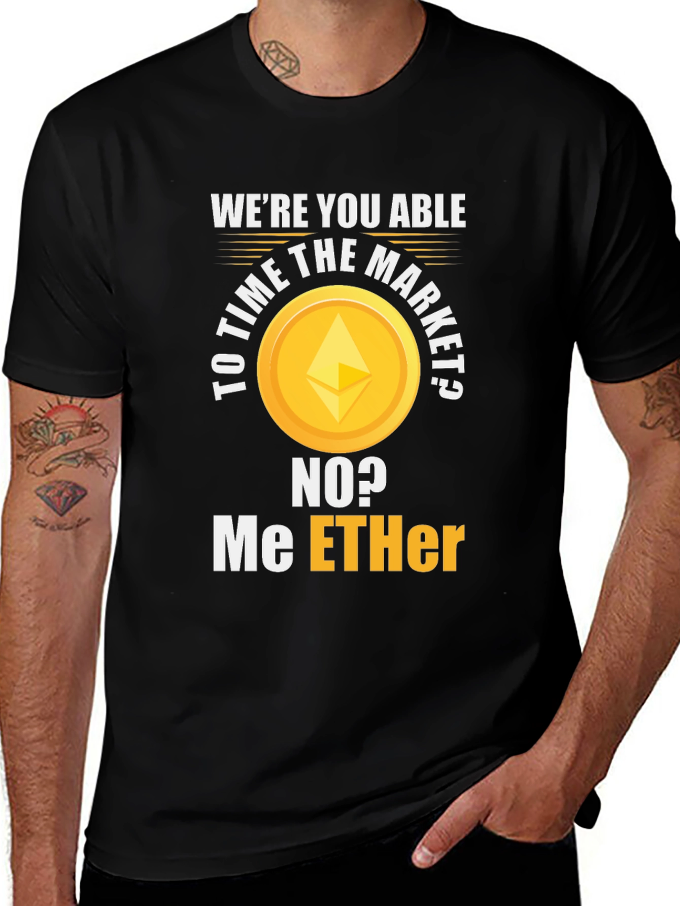Variant 16 of Crypto Humor T-Shirt - Ethereum ETH Trading Meme