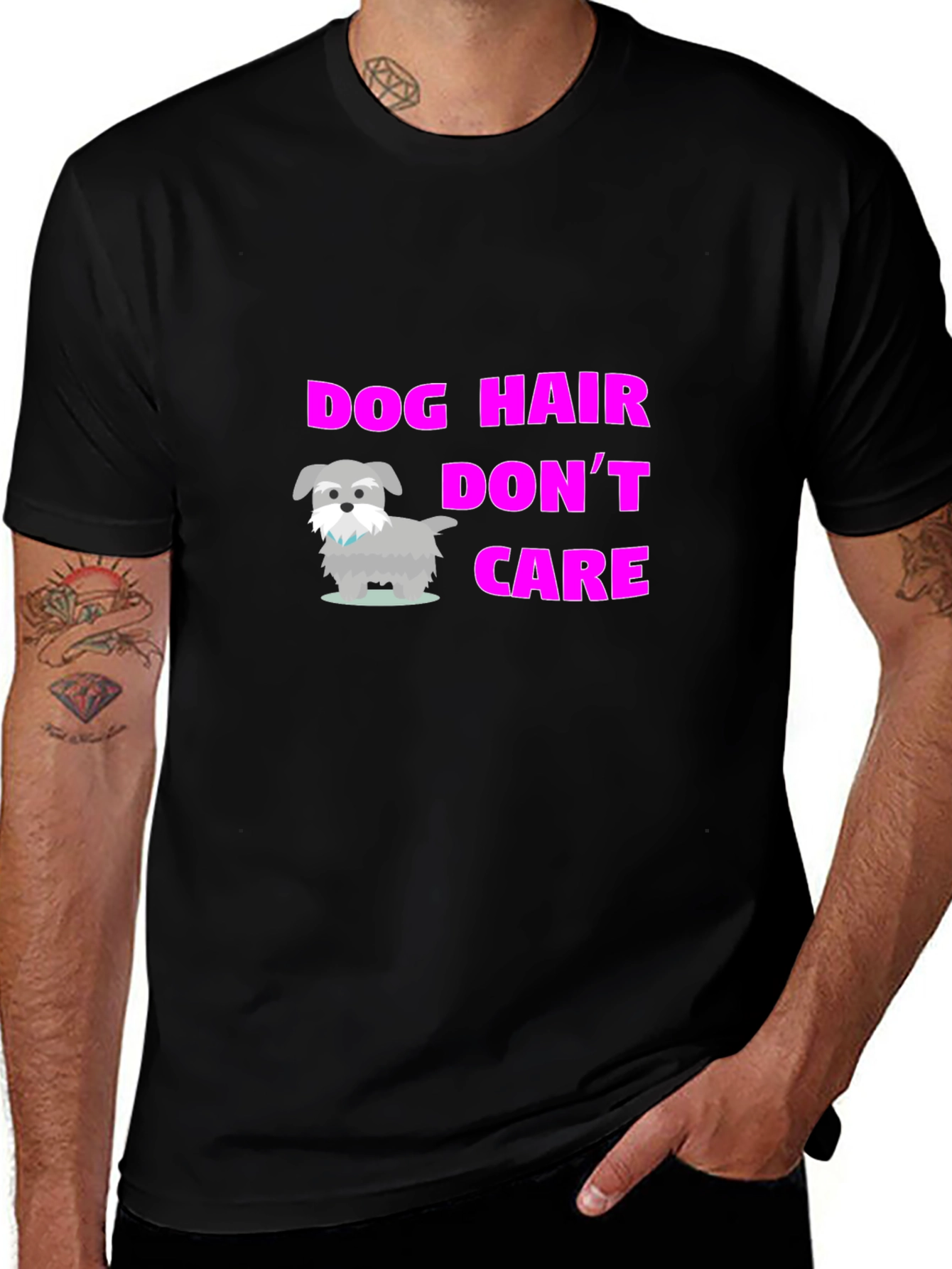 Variant 26 of Dog Hair, Don't Care T-Shirt