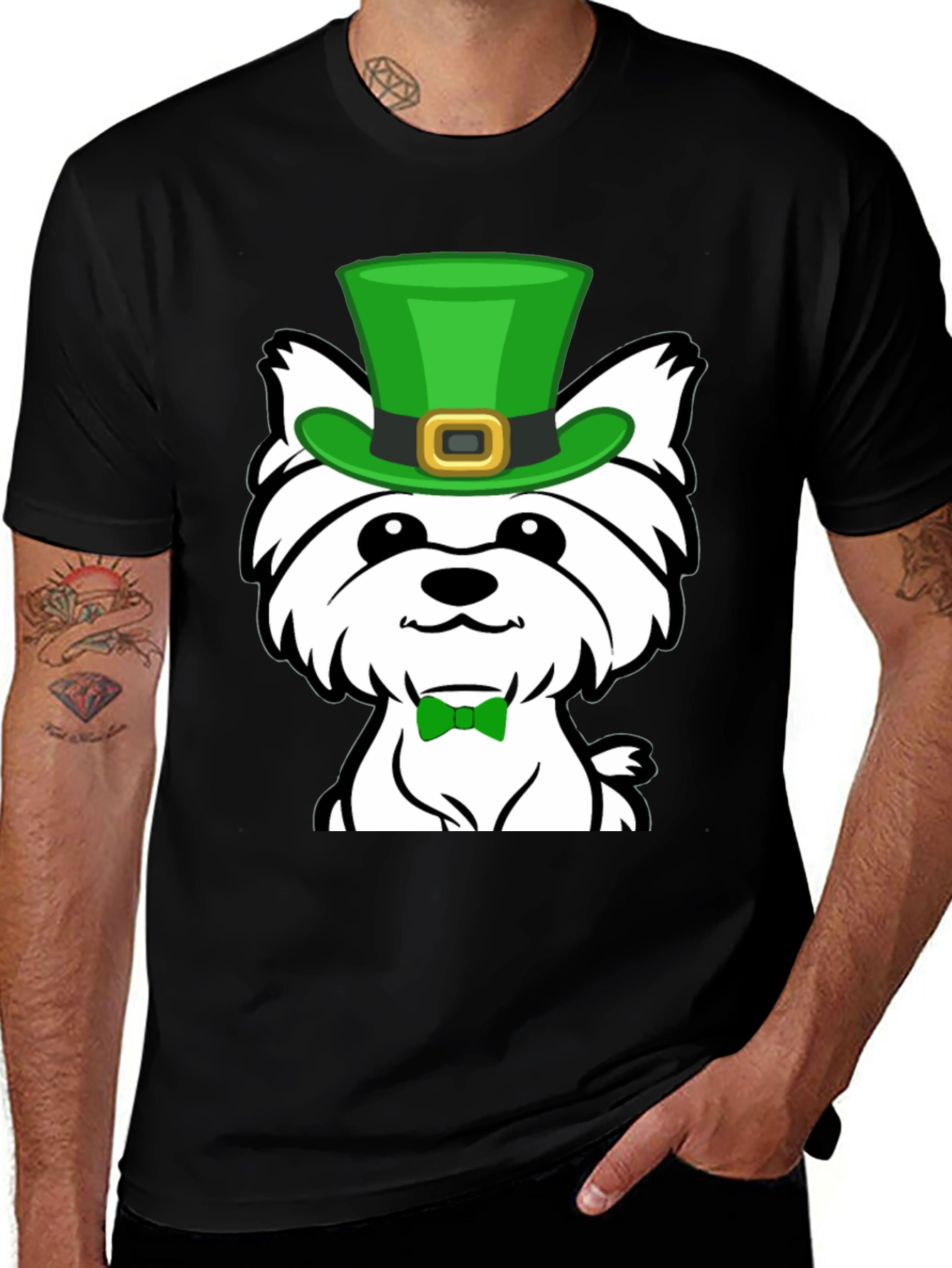 St. Patrick's Day Dog T-Shirt