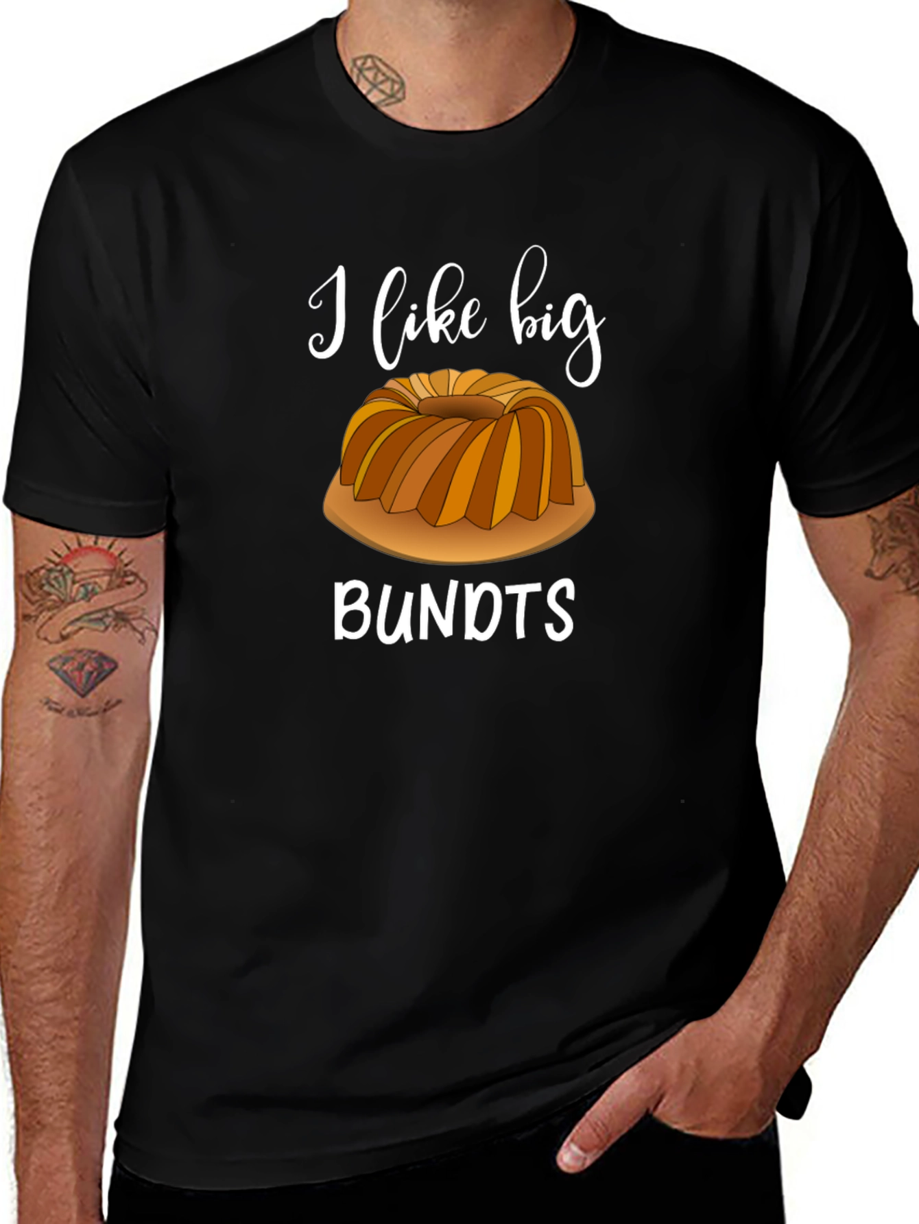 Variant 23 of I Like Big Bundts T-Shirt, Funny Baking Tee