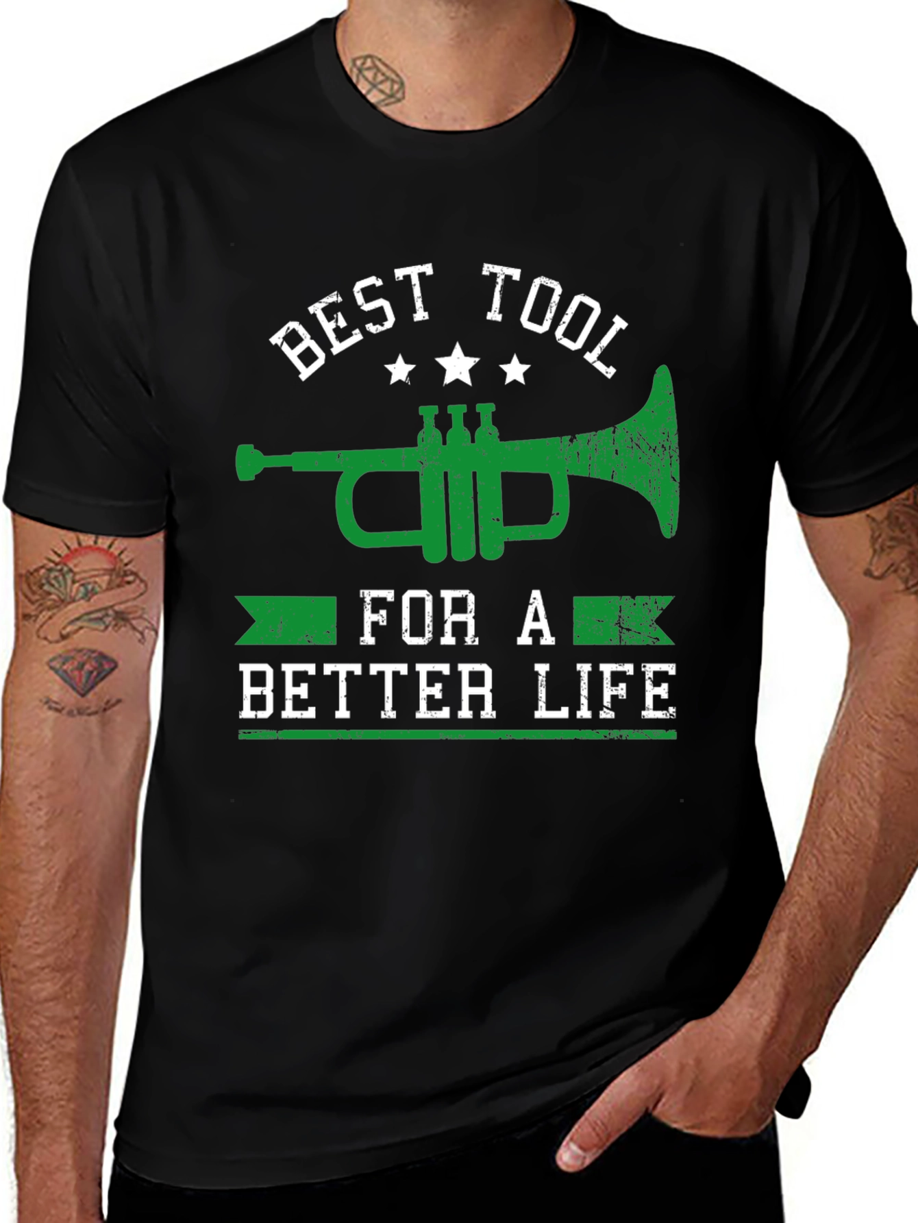 Variant 25 of Best Tool Trumpet Graphic T-Shirt