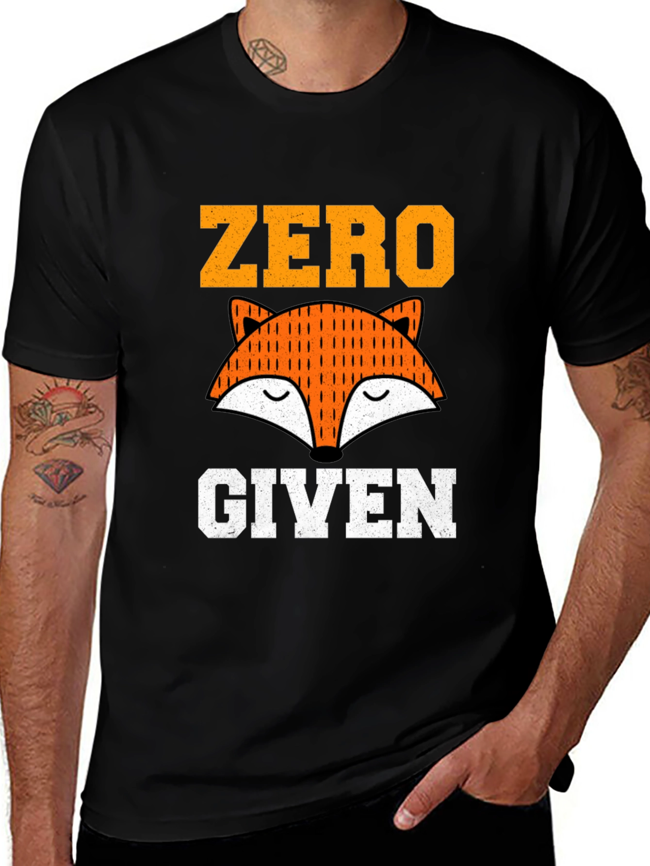 Variant 11 of Zero Fox Given T-Shirt - Funny Graphic Tee