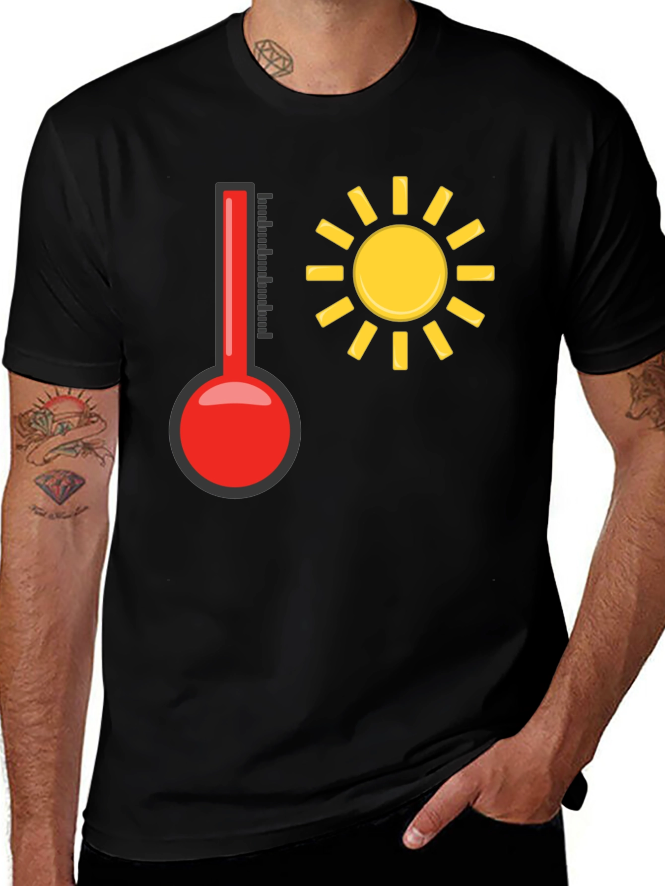 Hot Weather Graphic Tee - Summer Heat Shirt