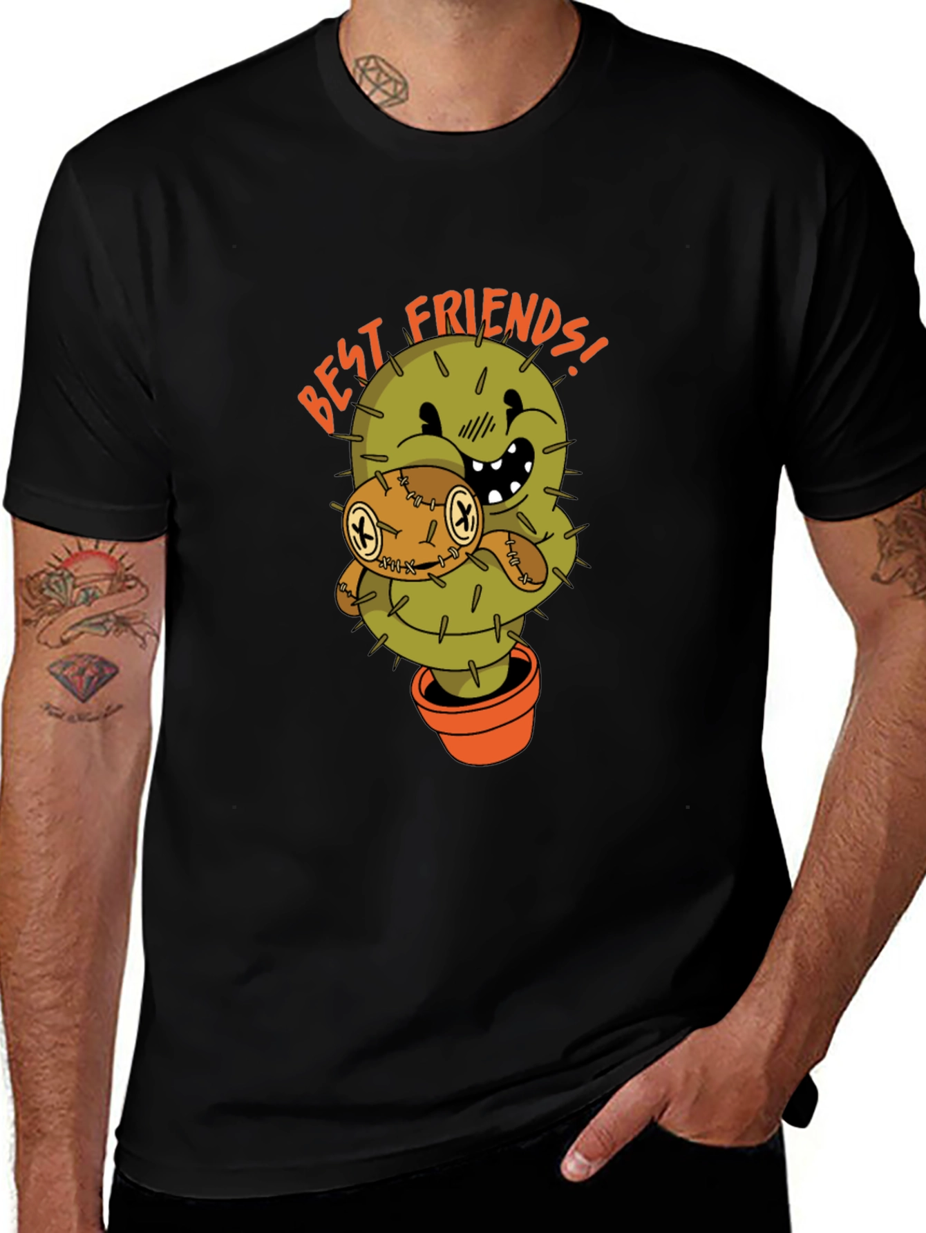 Variant 12 of Cactus Best Friends Graphic T-Shirt