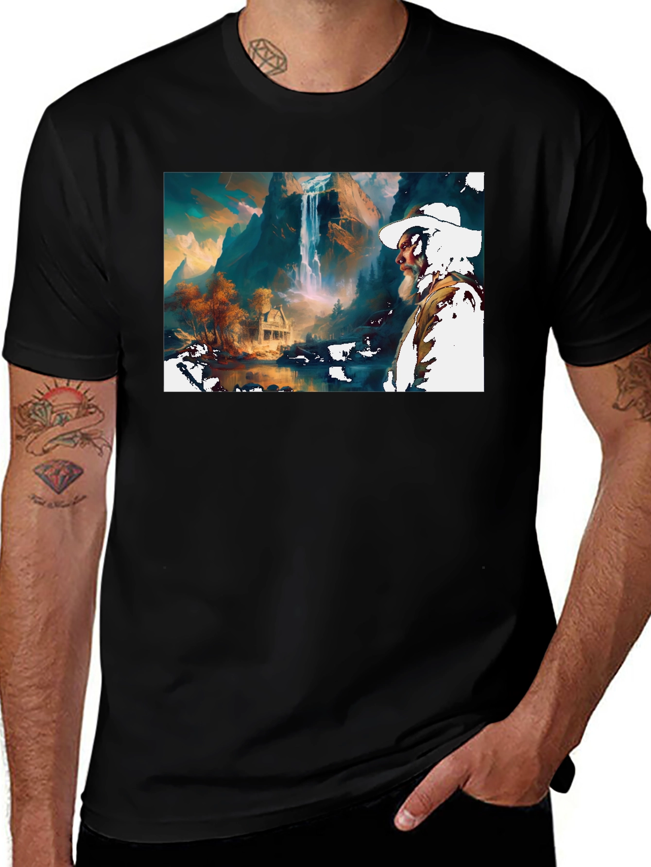 Variant 20 of Scenic Landscape Graphic Tee