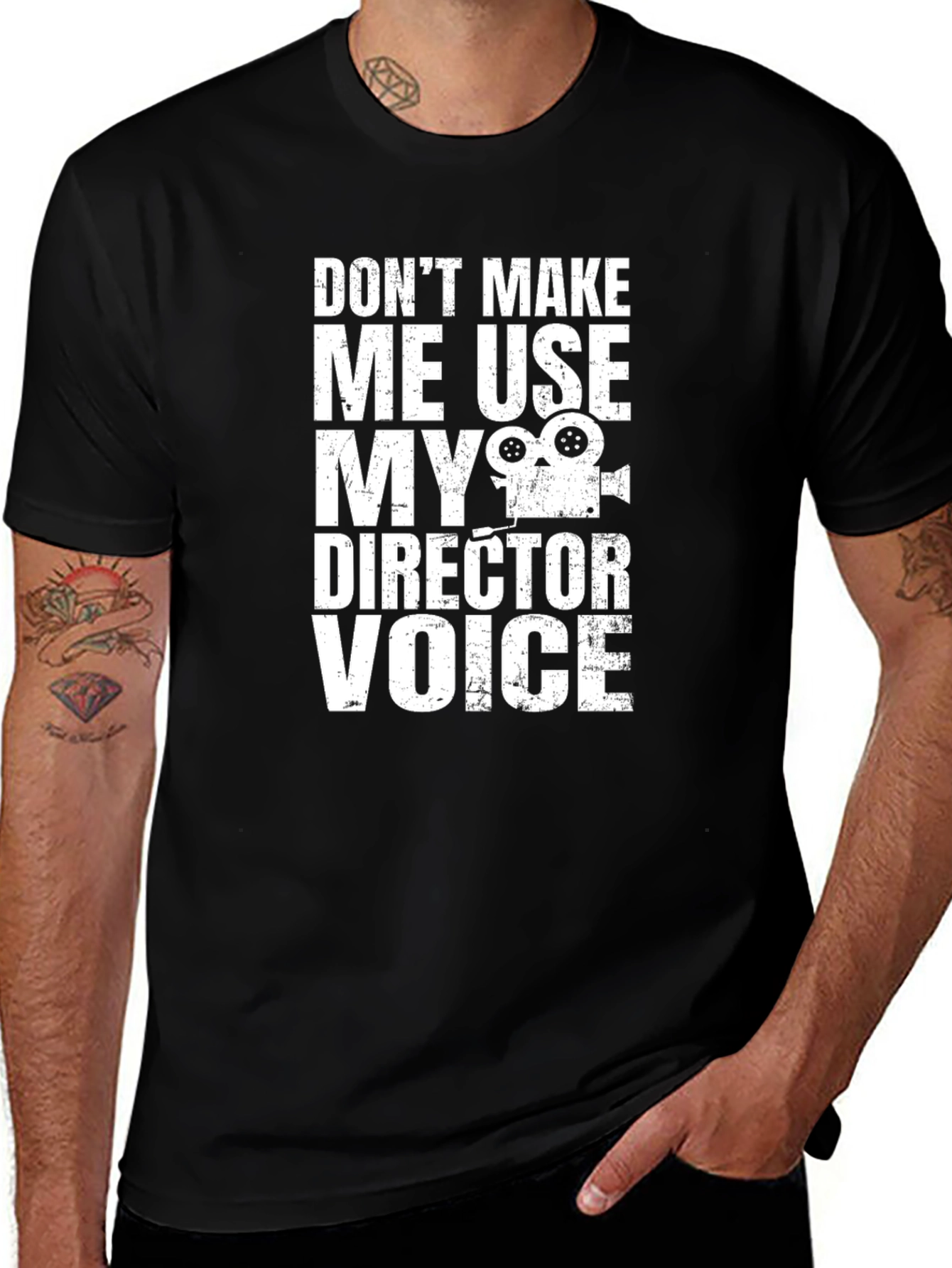 Variant 16 of Director's Voice T-Shirt - Film Crew Apparel