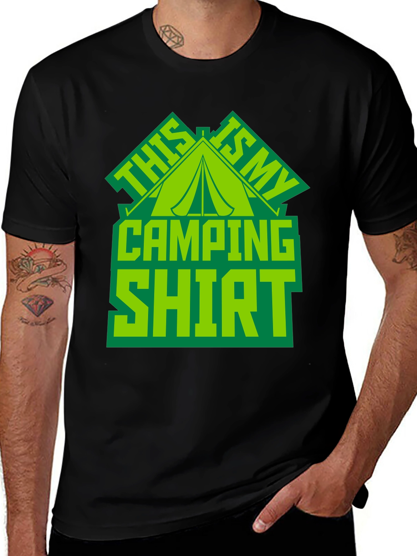 Variant 6 of Camping Shirt | Funny Camping T-Shirt for Men & Women