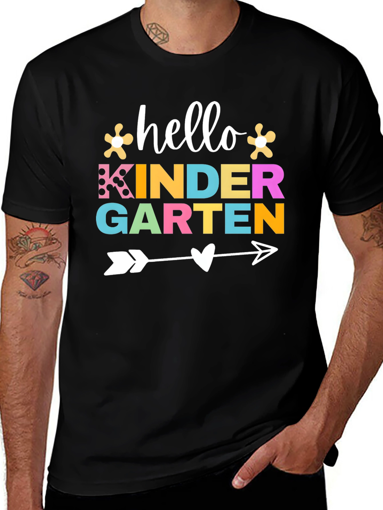 Variant 21 of Hello Kindergarten T-Shirt