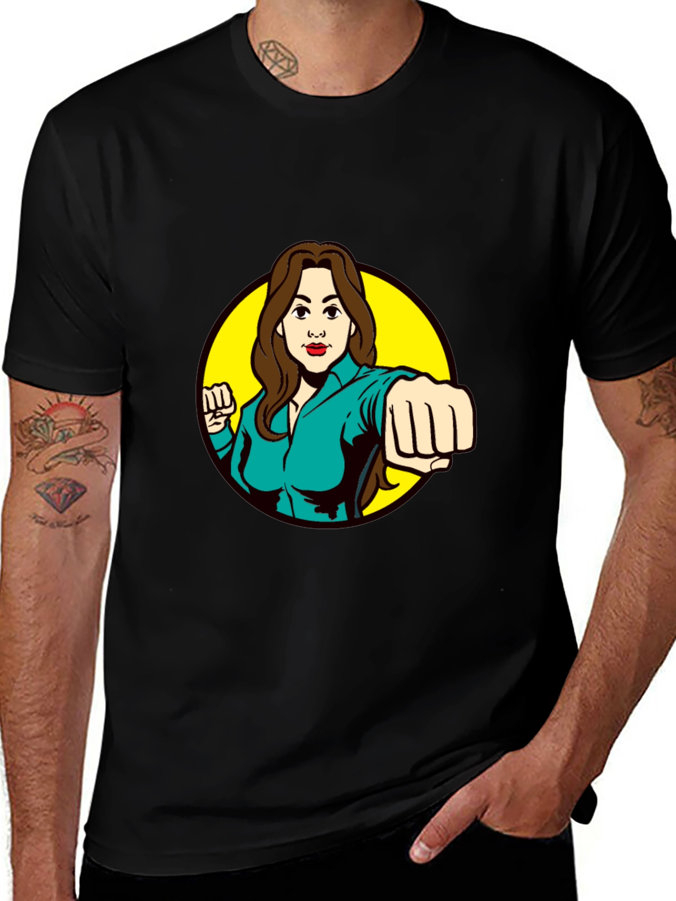 Variant 8 of Empowered Woman Graphic T-Shirt
