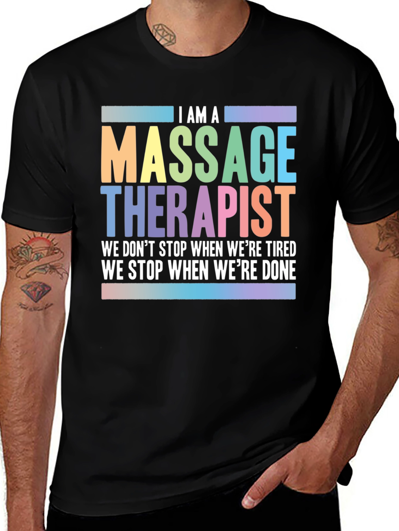 Variant 13 of Massage Therapist T-Shirt - Funny Gift for Massage Professionals