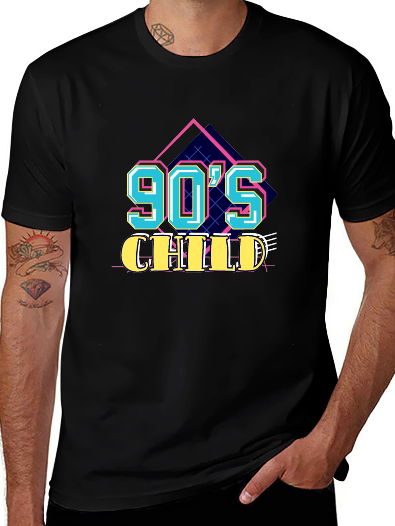 90's Child Graphic Tee - Retro Style