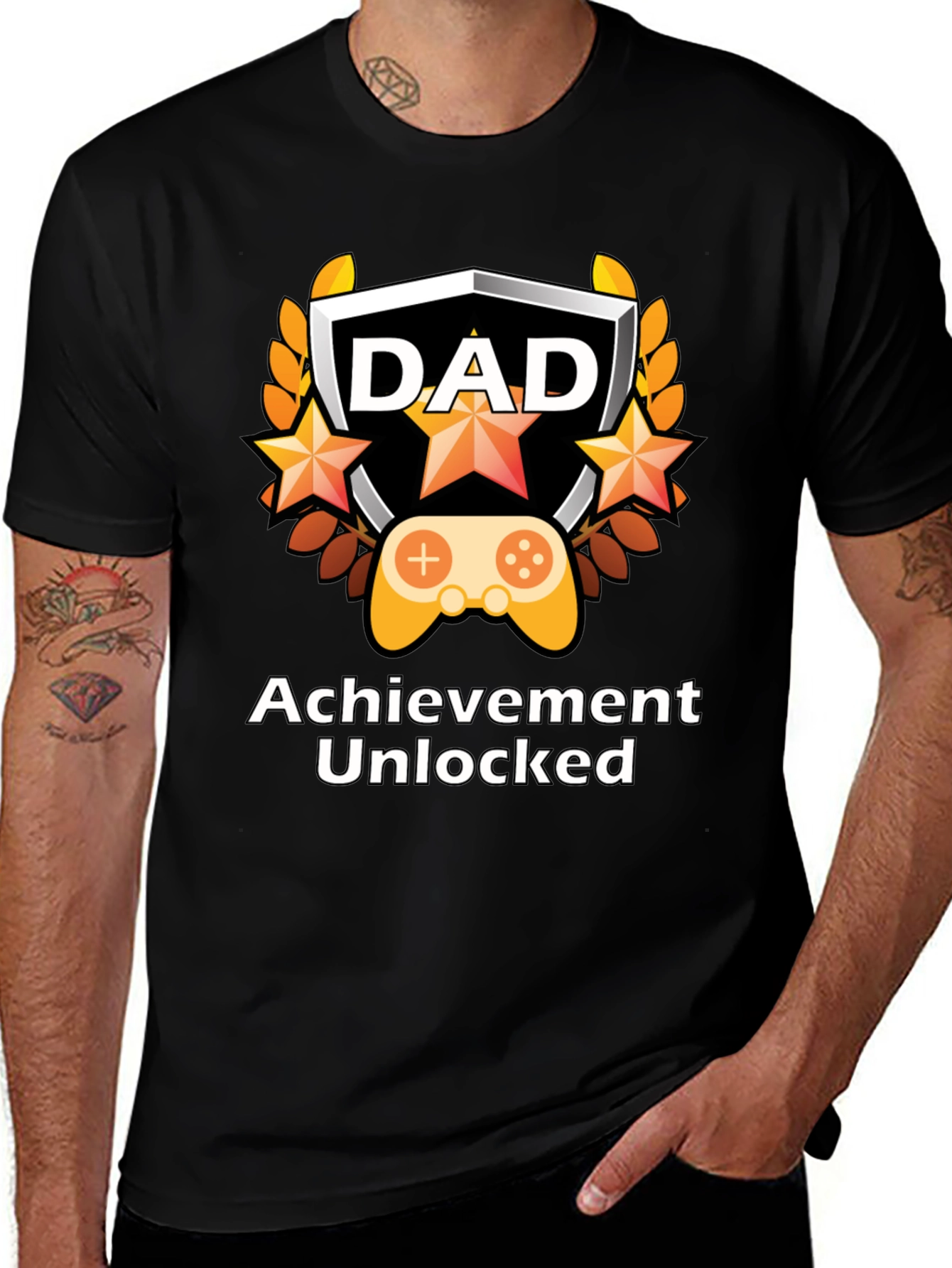 Dad Achievement Unlocked T-Shirt