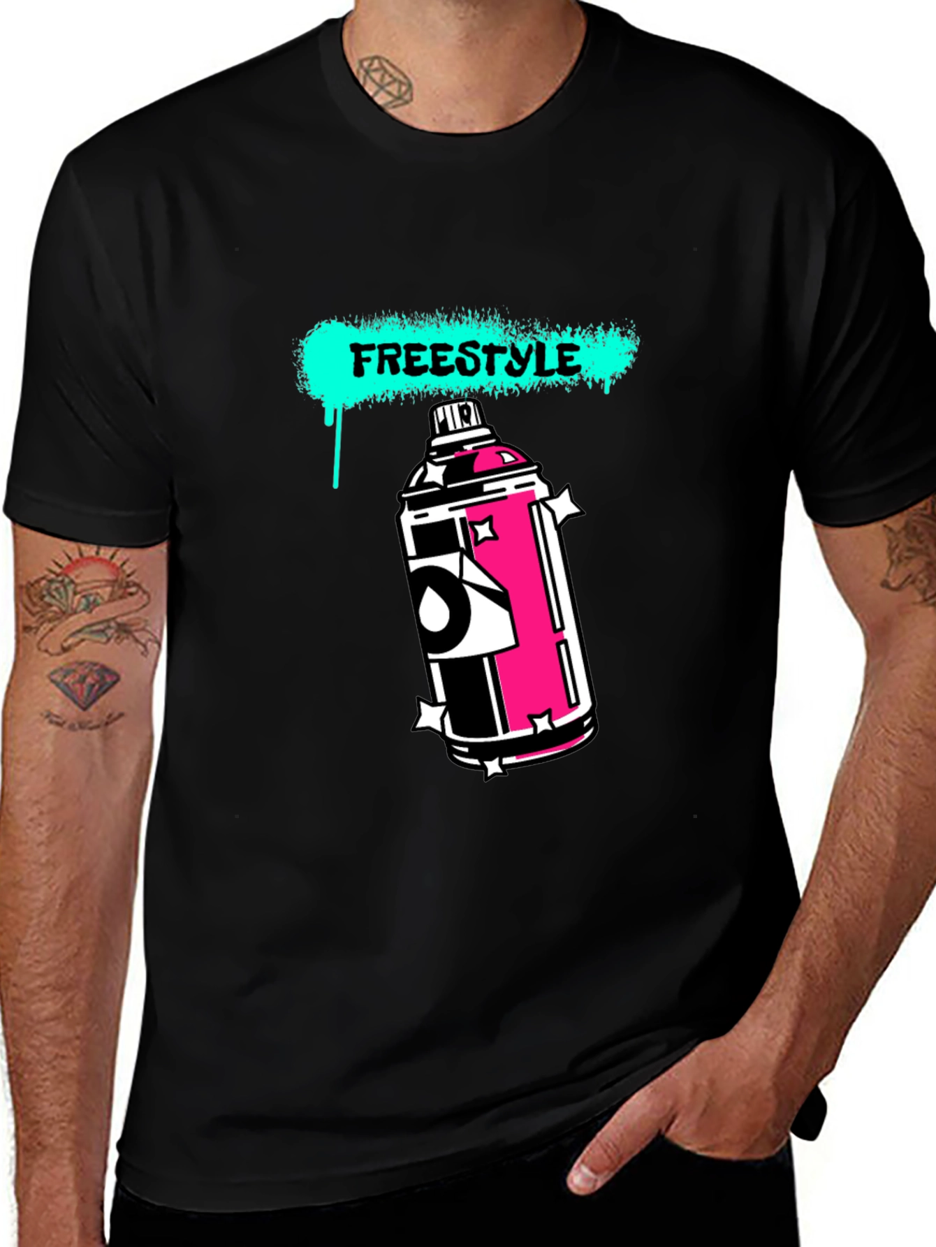 Freestyle Graphic T-Shirt - Urban Streetwear Tee