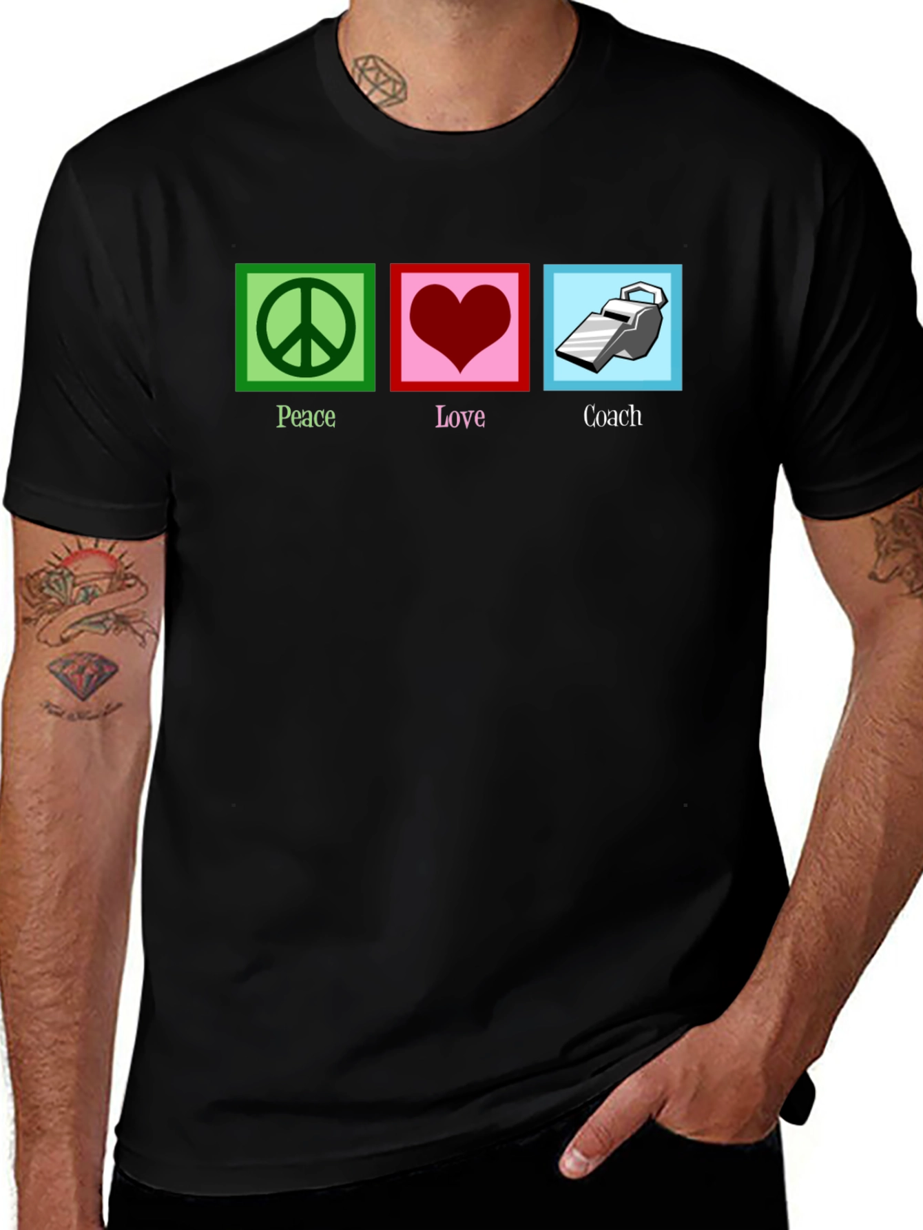 Peace Love Coach T-Shirt