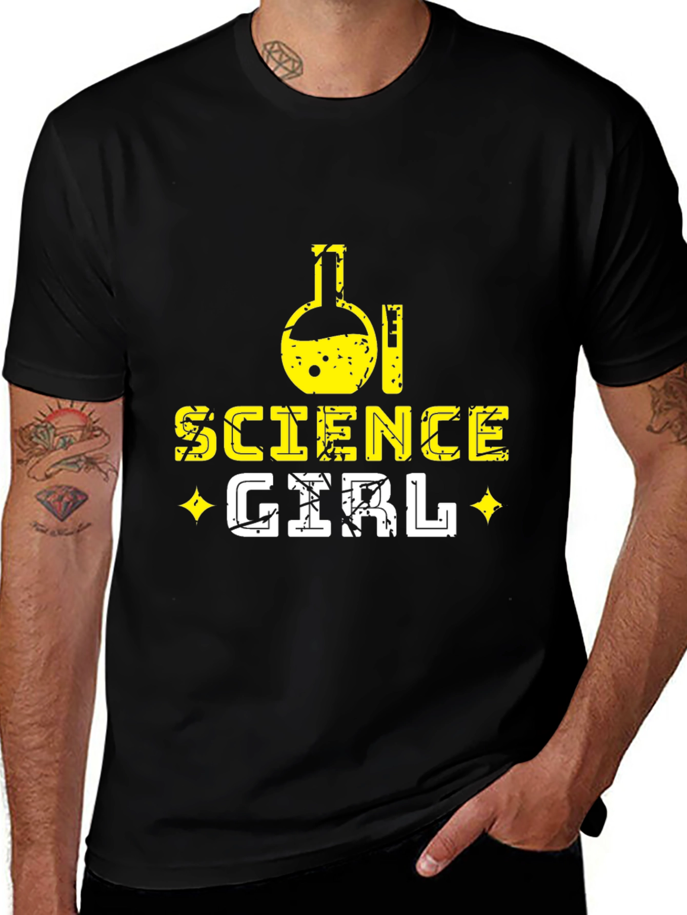 Variant 2 of Science Girl Graphic Tee