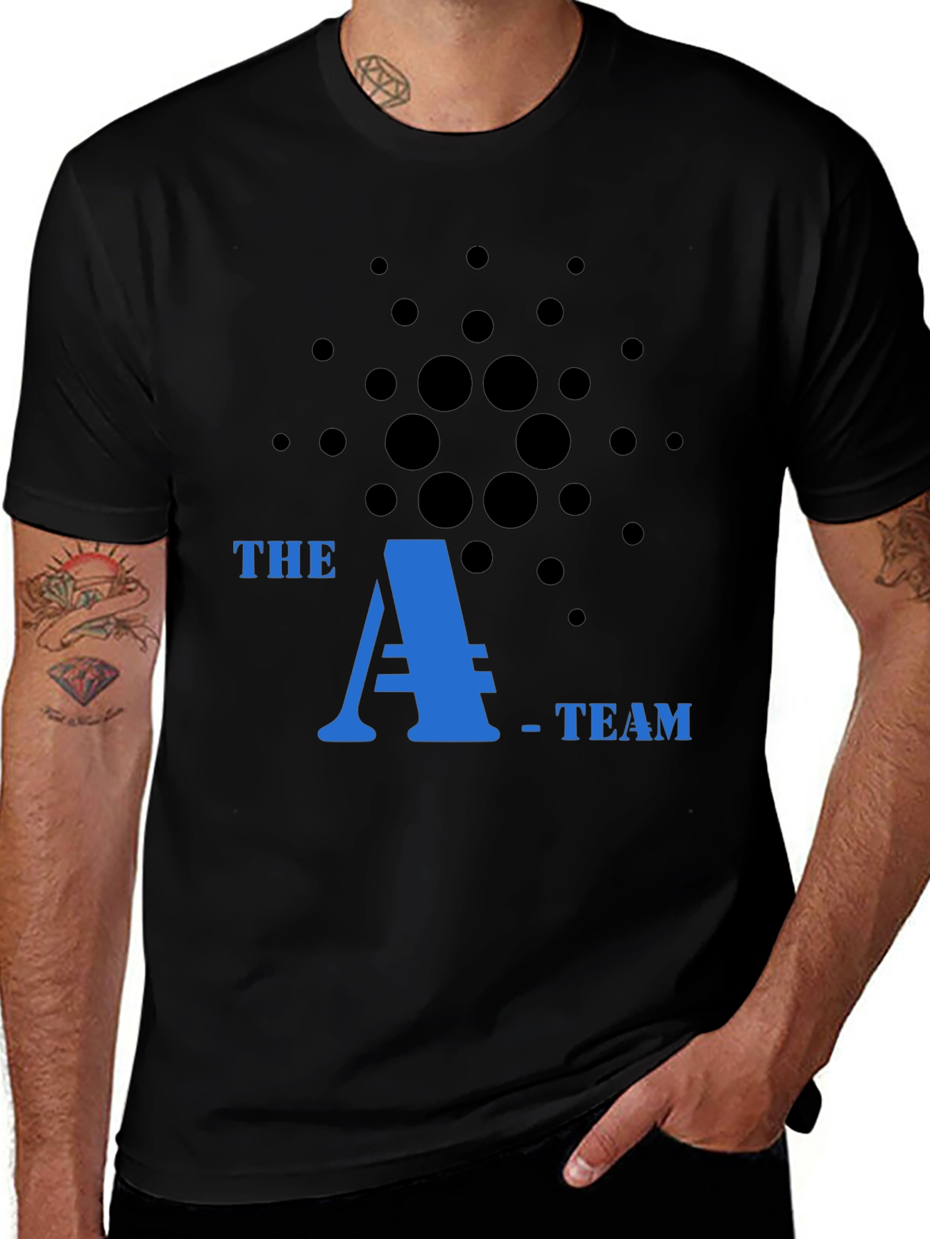 Variant 22 of The A-Team T-Shirt - Black Graphic Tee