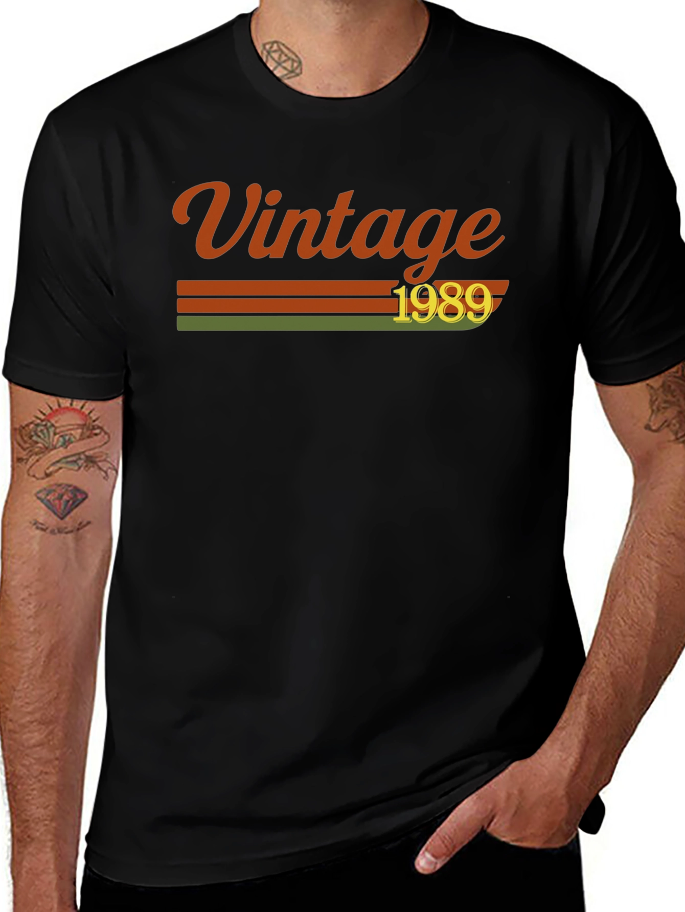 Variant 7 of Vintage 1989 Graphic Tee - Classic Birthday Shirt