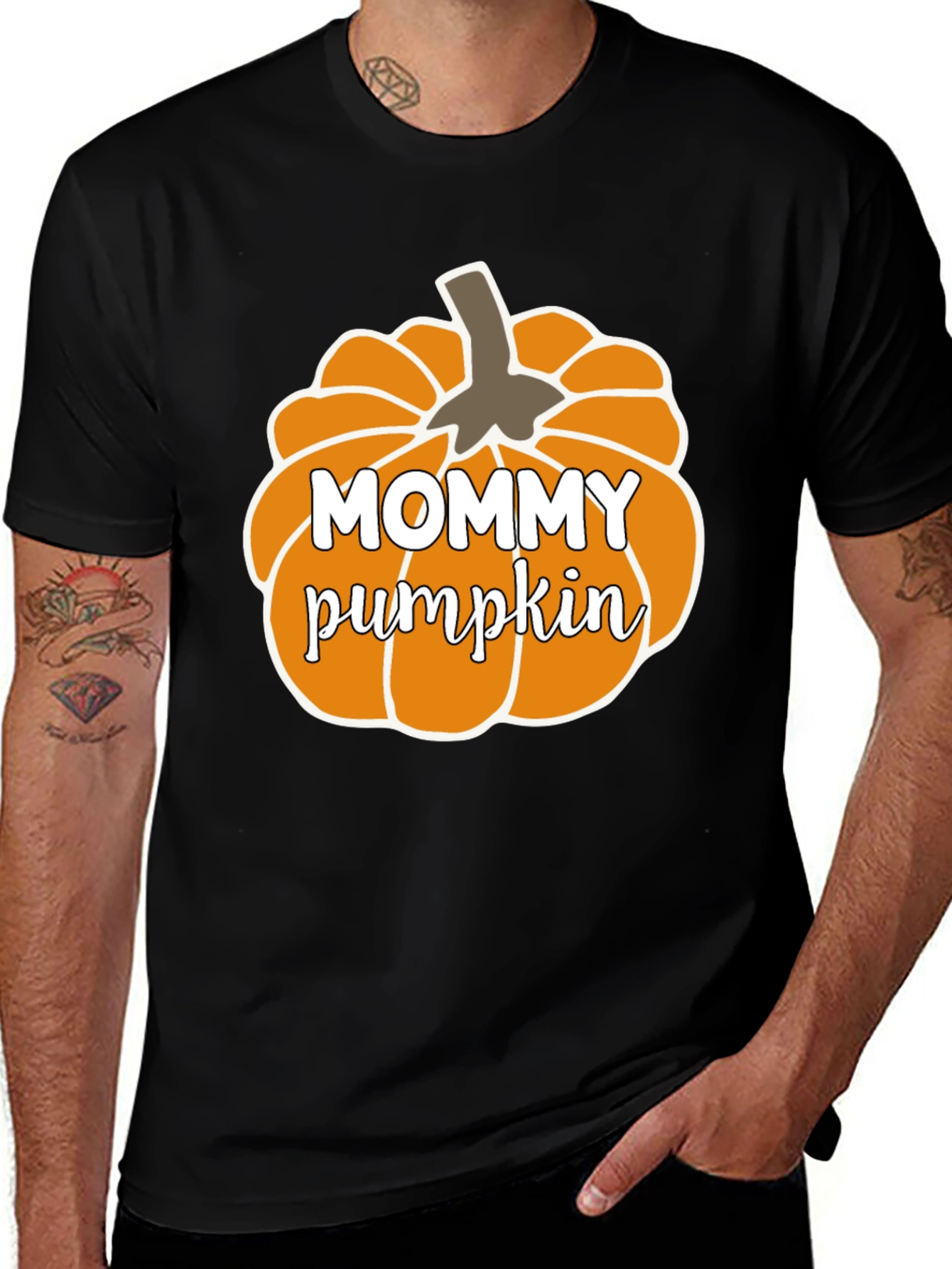 Mommy Pumpkin T-Shirt - Fall Family Apparel
