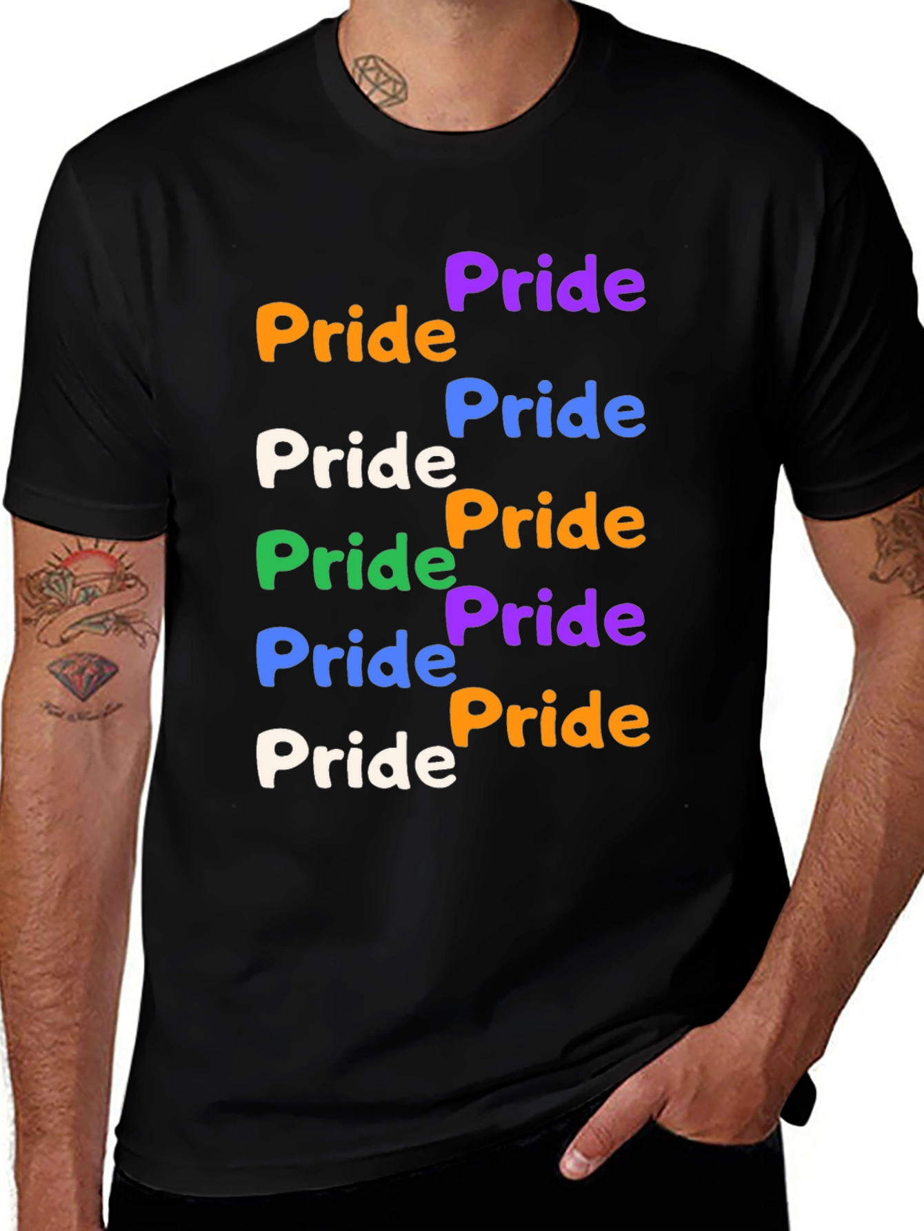 Variant 16 of Rainbow Pride T-Shirt