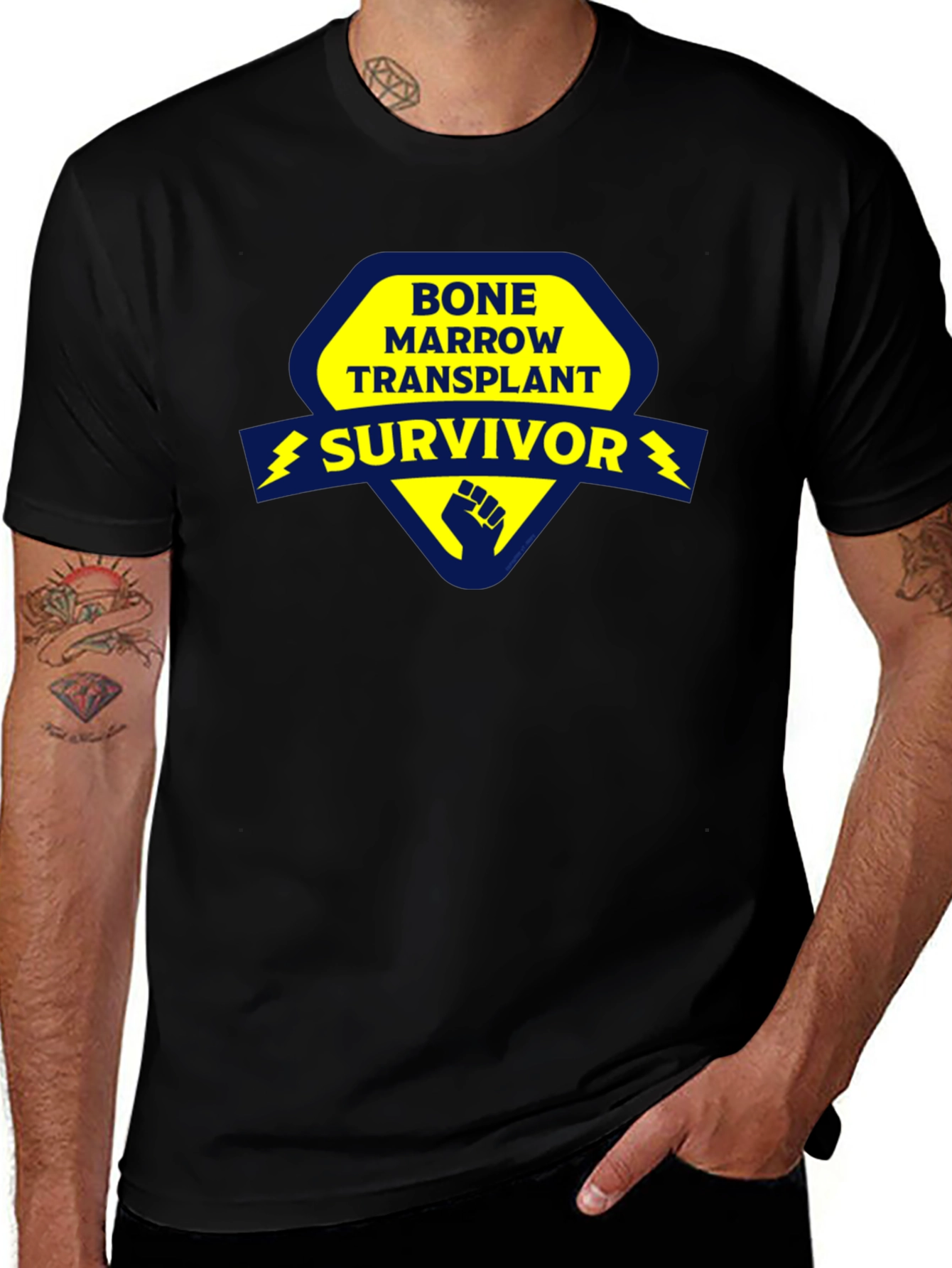 Variant 7 of Bone Marrow Transplant Survivor T-Shirt