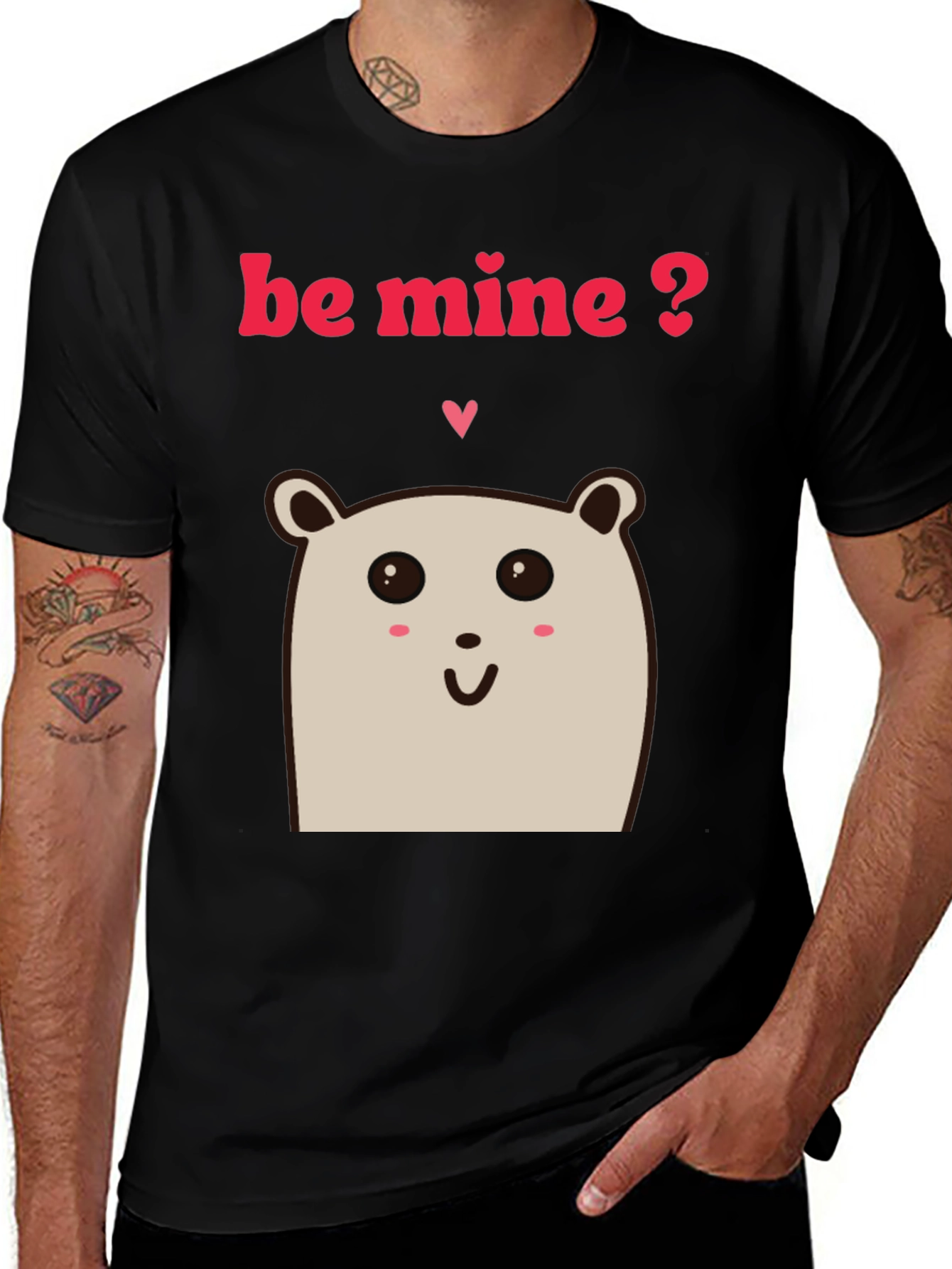 Be Mine Valentine Bear T-Shirt