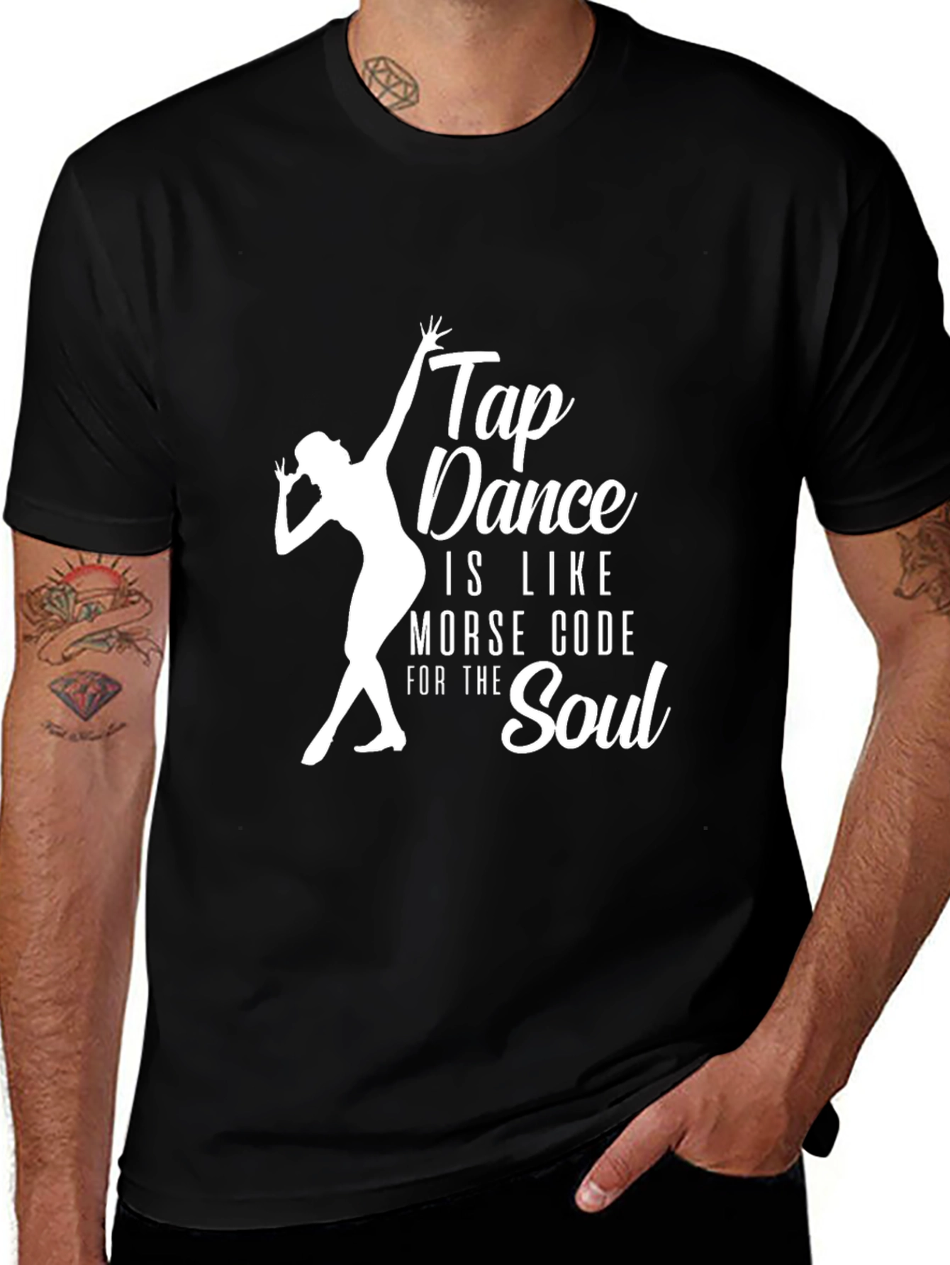Variant 20 of Tap Dance is Like Morse Code for the Soul T-Shirt