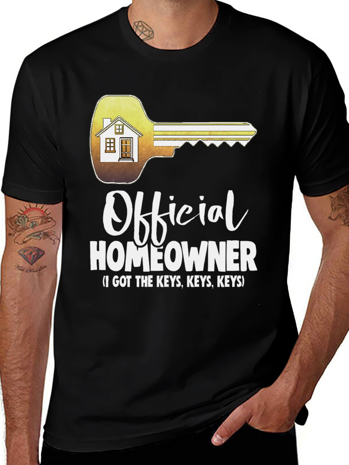 Variant 17 of Official Homeowner T-Shirt - Key to Success