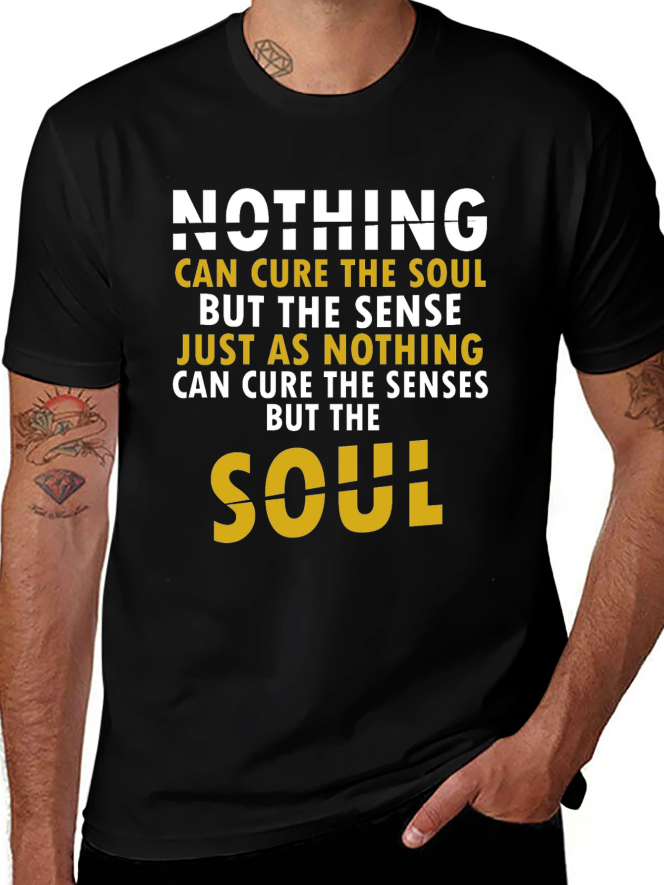 Variant 28 of Soul Cure Graphic T-Shirt - Comfort Fit