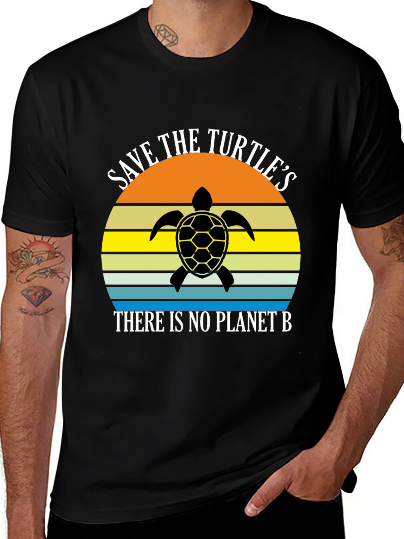 Variant 10 of Save the Turtles T-Shirt - Planet B