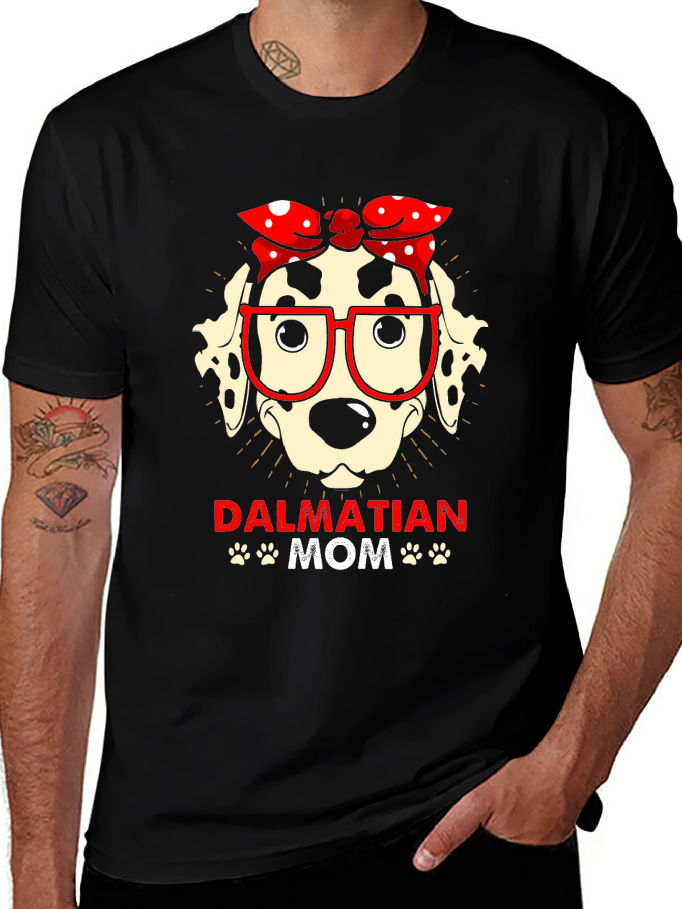 Dalmatian Mom T-Shirt - Cute Dog Lover Tee
