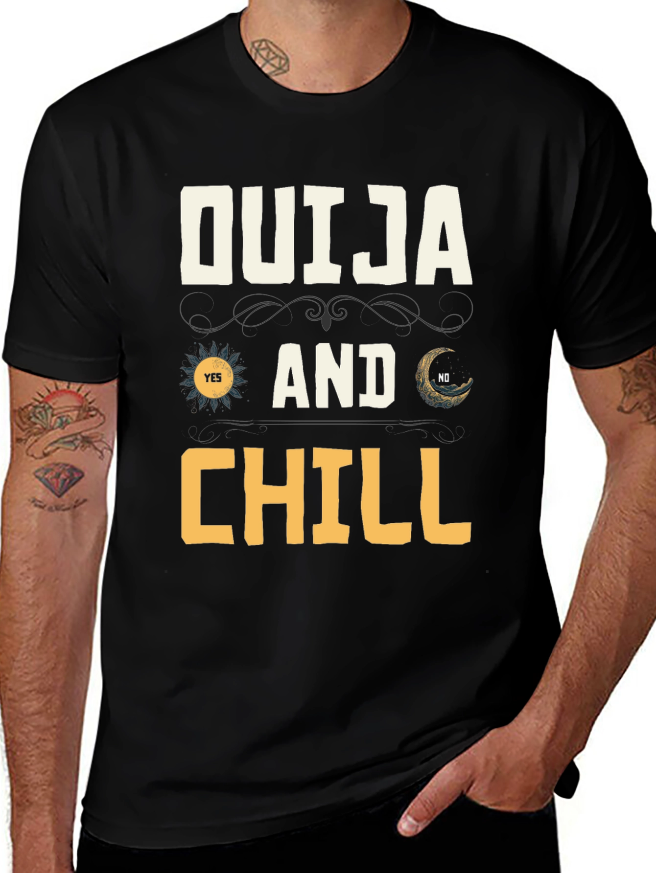 Variant 29 of Ouija and Chill Graphic Tee