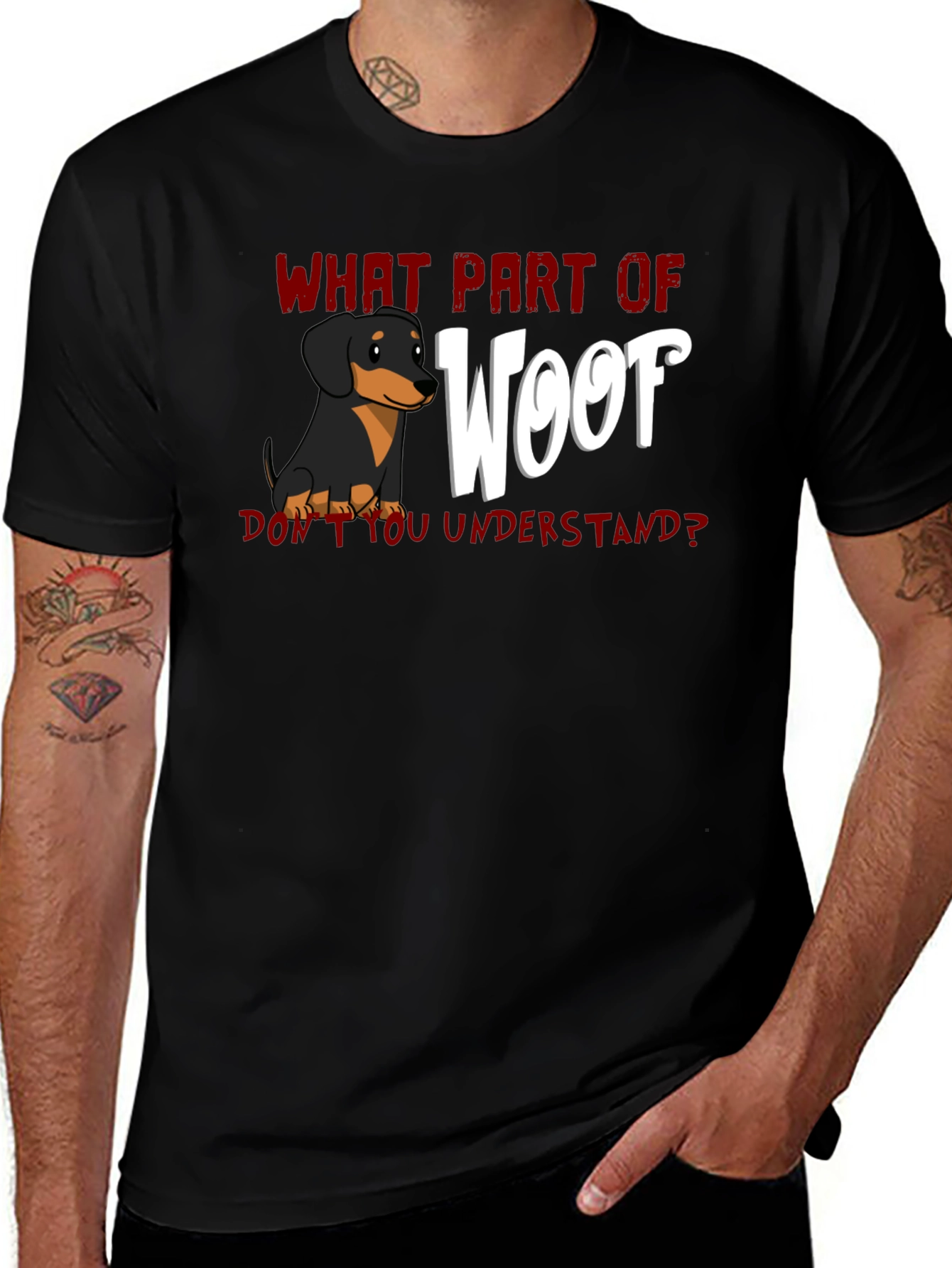 Variant 15 of Woof Dog T-Shirt