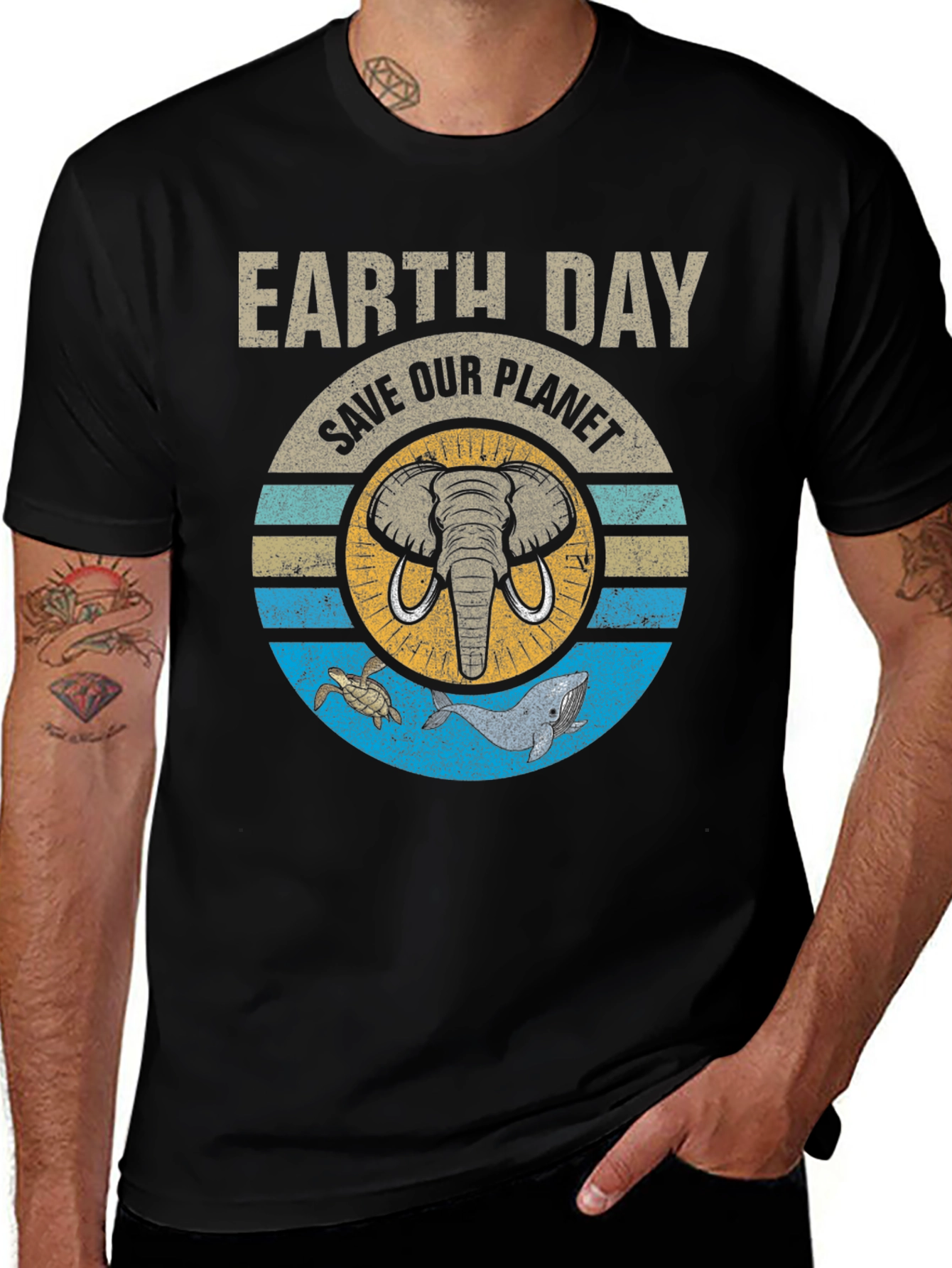 Earth Day Save Our Planet Graphic Tee