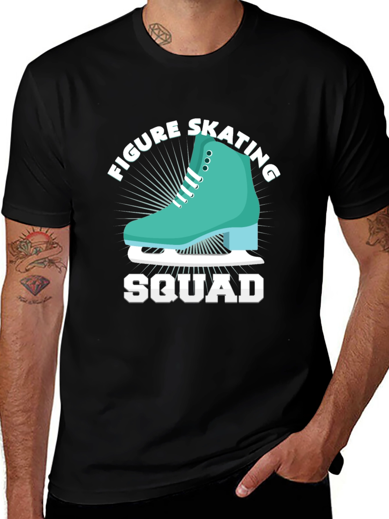 Variant 12 of Figure Skating Squad T-Shirt