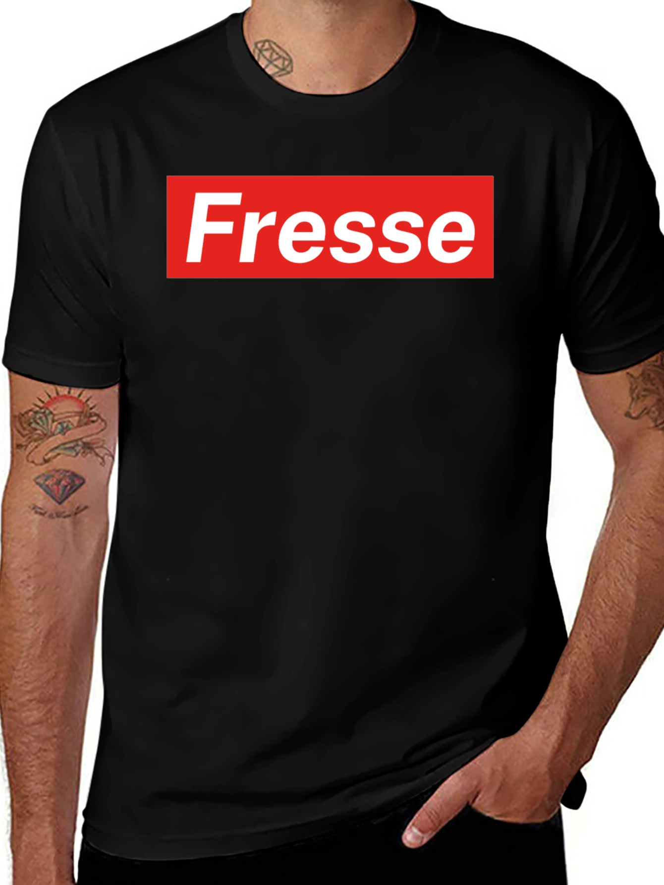 Fresse Box Logo Black T-Shirt