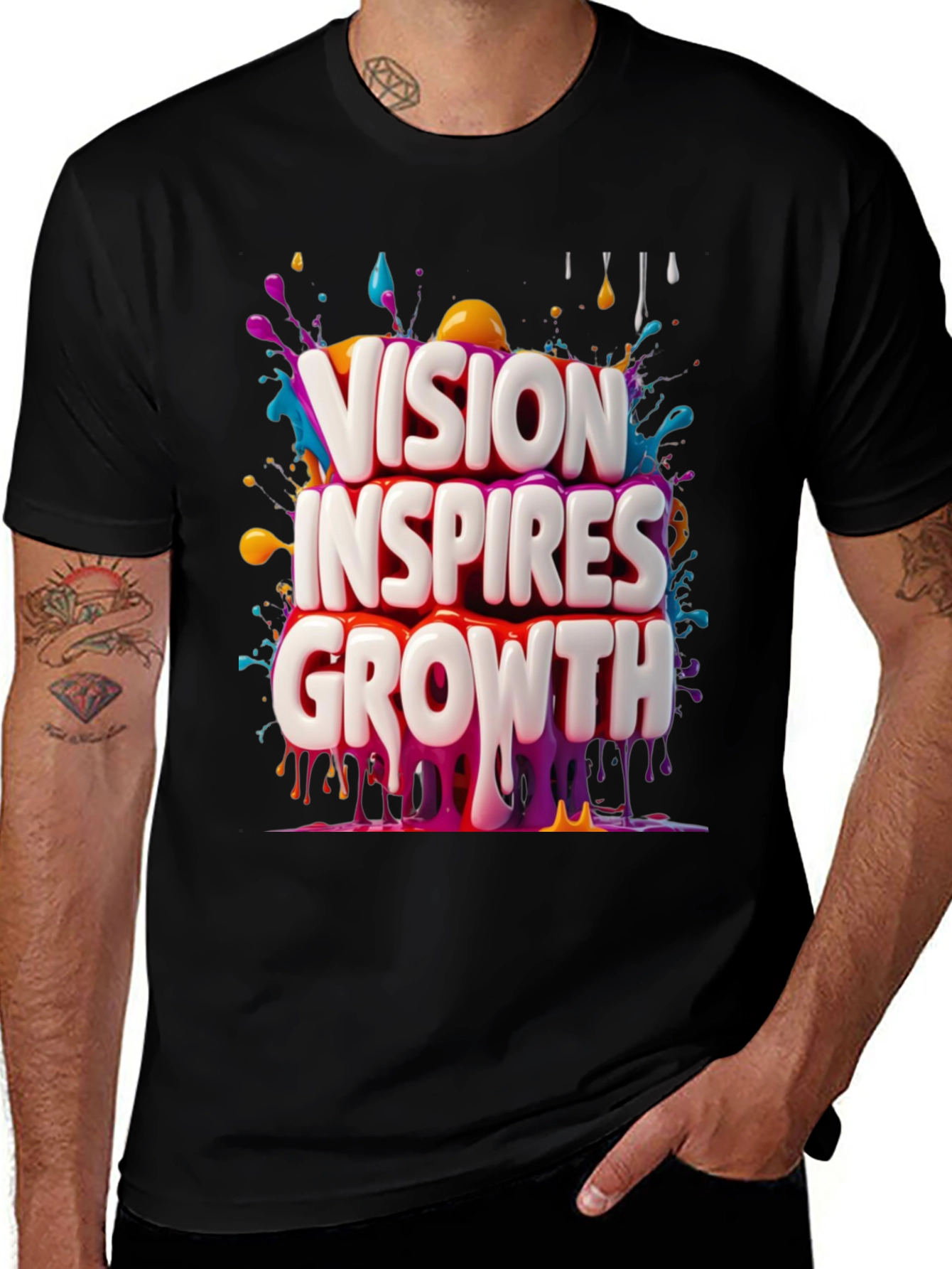 Variant 11 of Vision Inspires Growth T-Shirt
