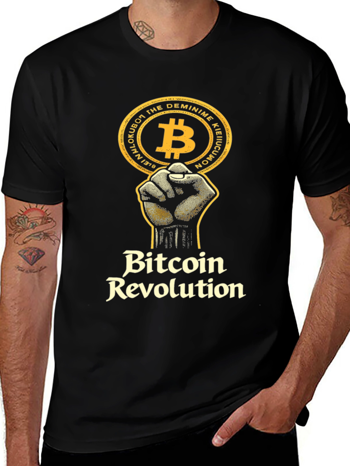 Bitcoin Revolution Graphic Tee