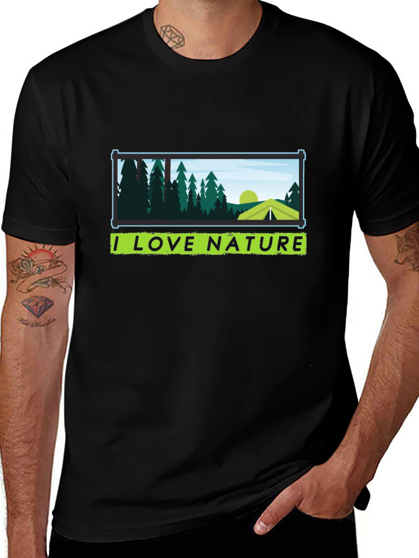 Nature Lover T-Shirt - Camping Adventure Tee