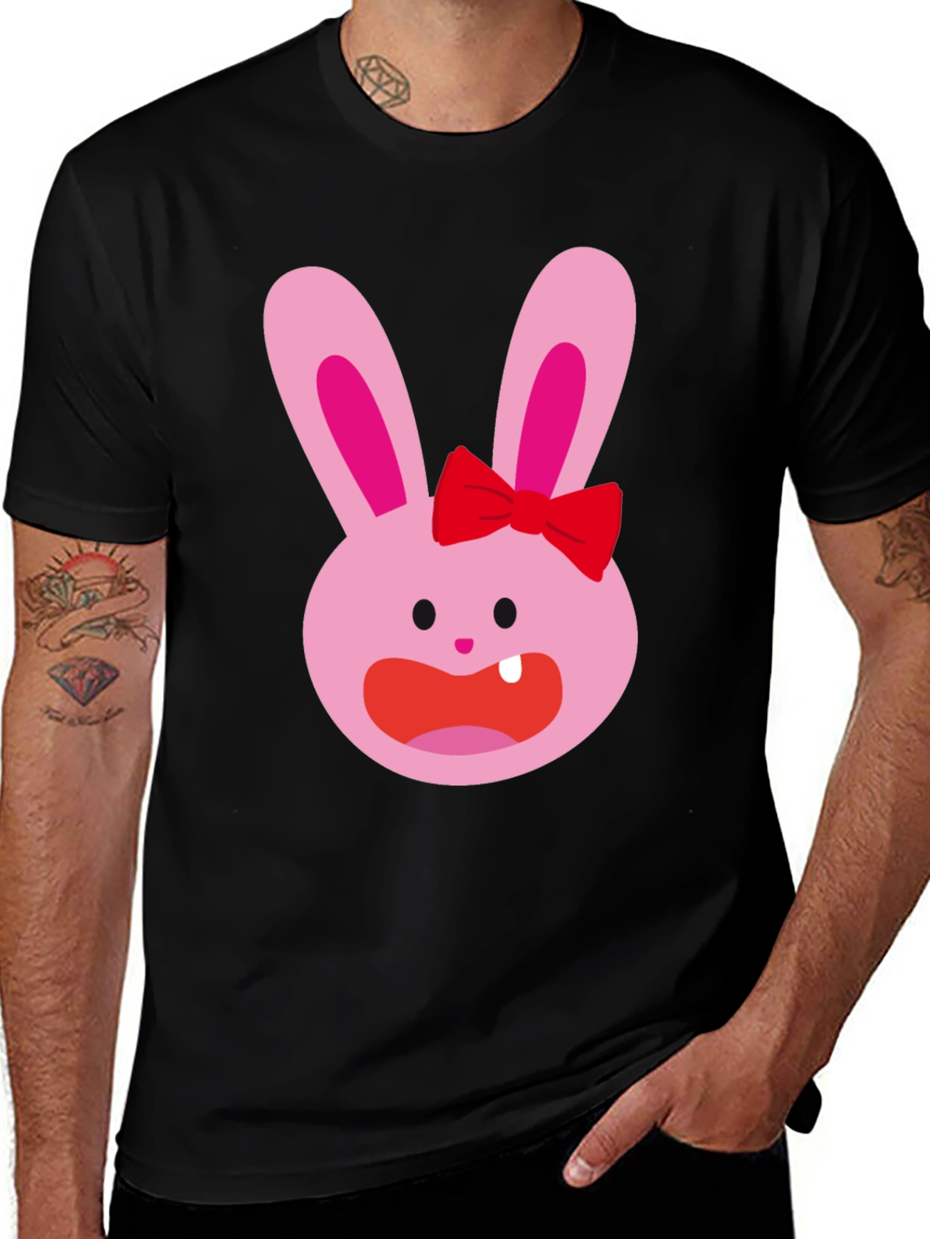 Variant 13 of Cute Bunny T-Shirt