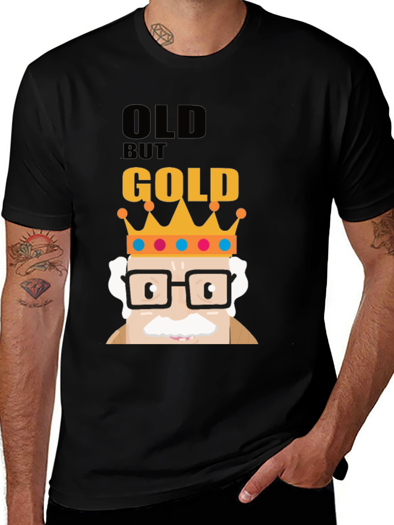 Variant 13 of Old But Gold Funny Graphic T-Shirt