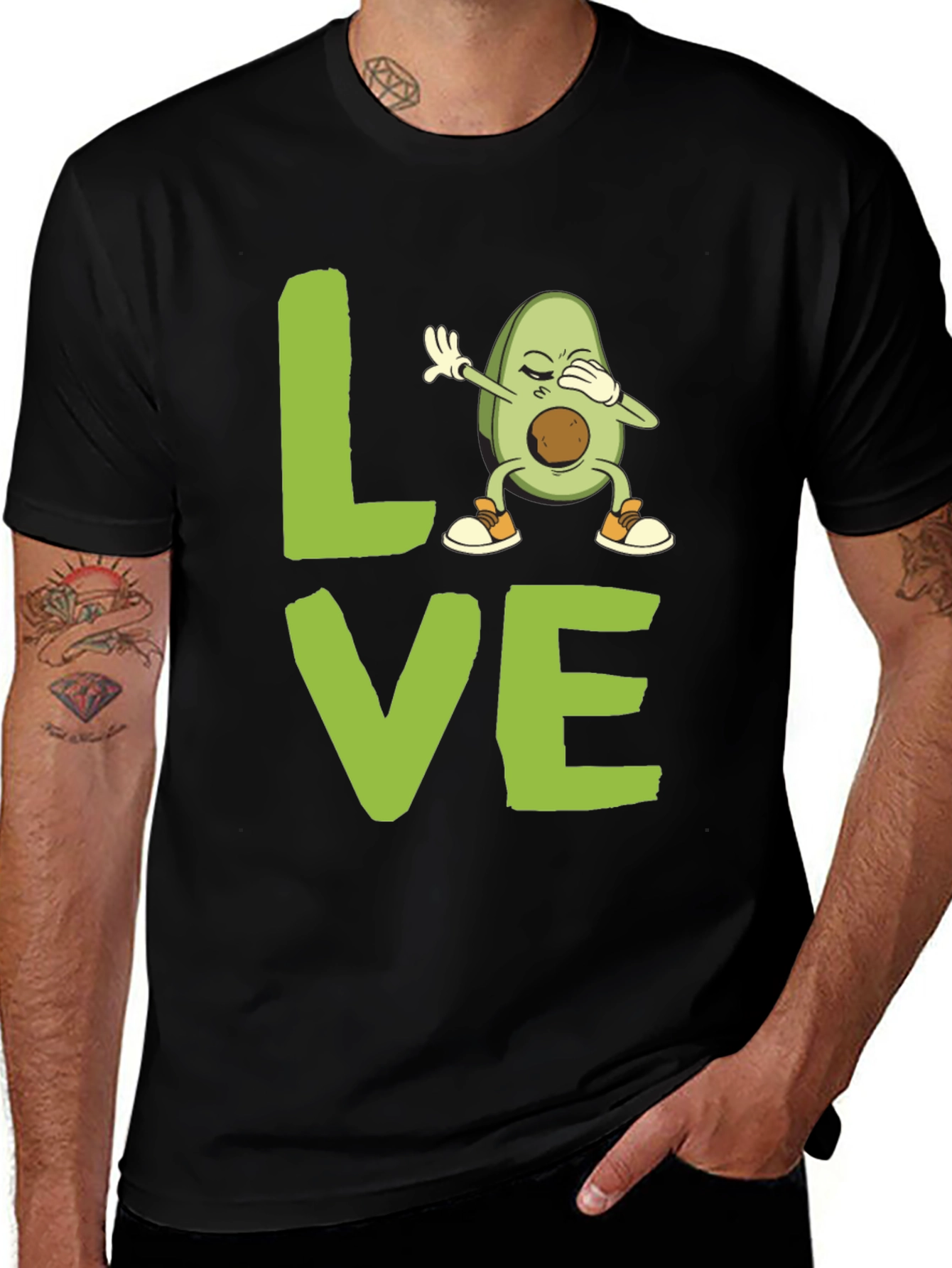 Variant 23 of Avocado Dab Love T-Shirt